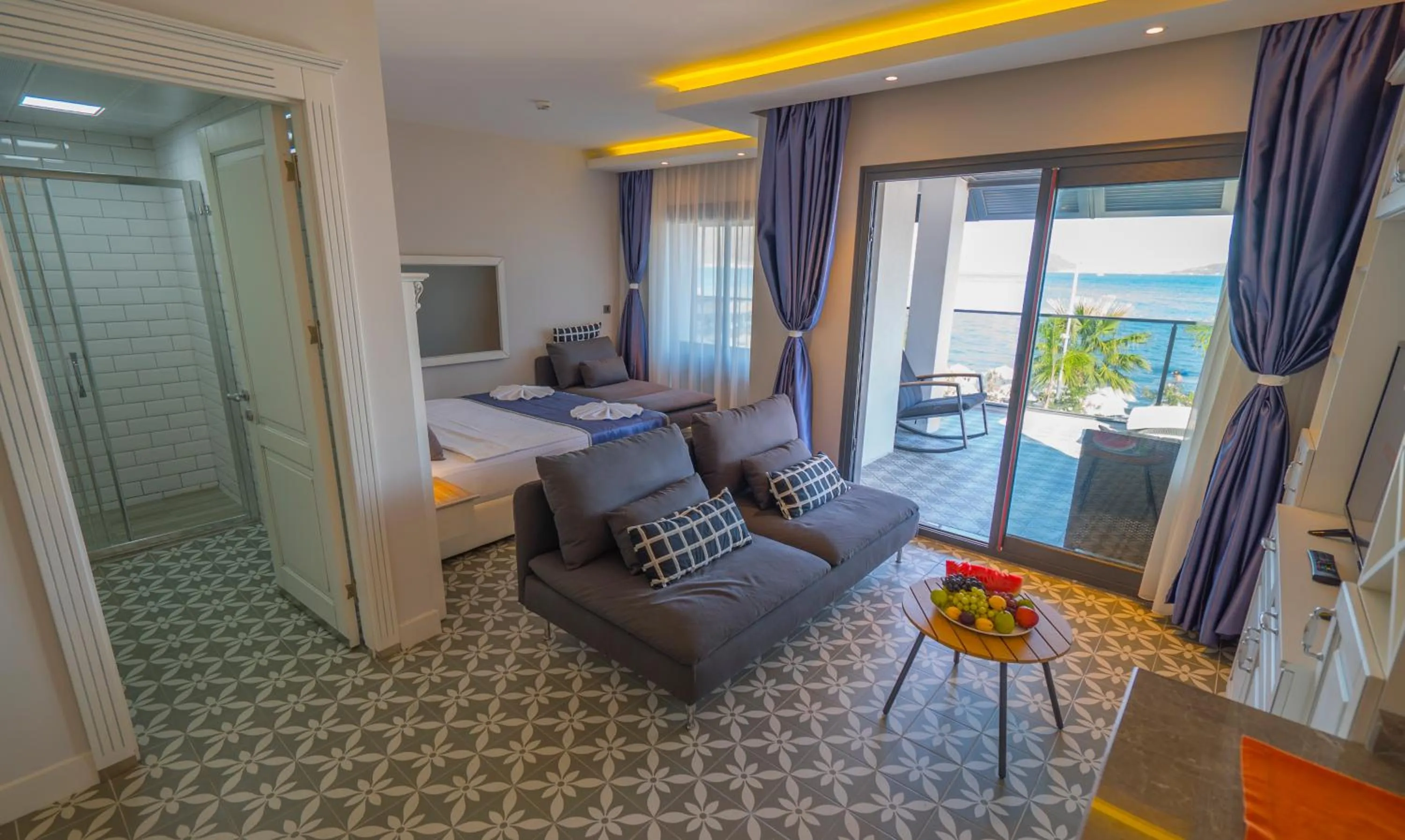 Living room in Marmaris Beach Hotel