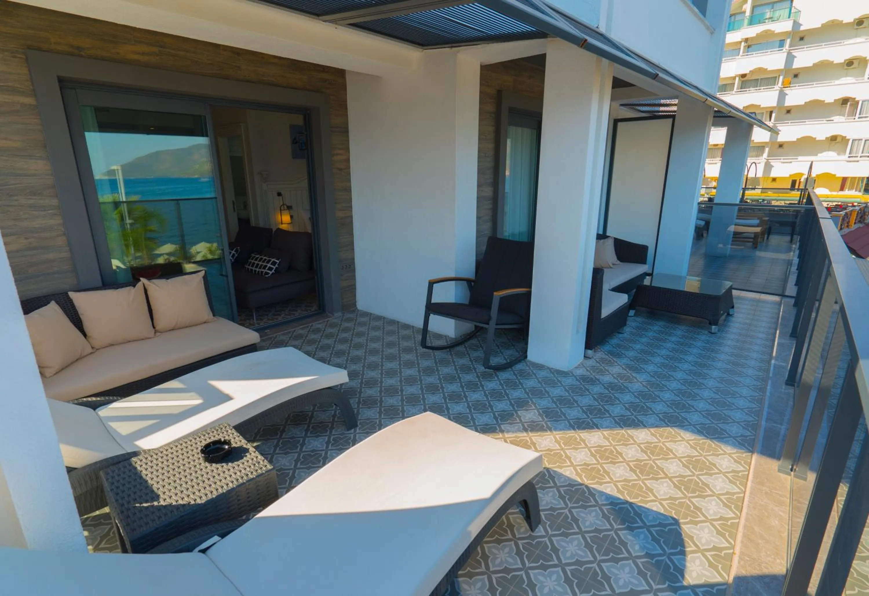 Balcony/Terrace in Marmaris Beach Hotel