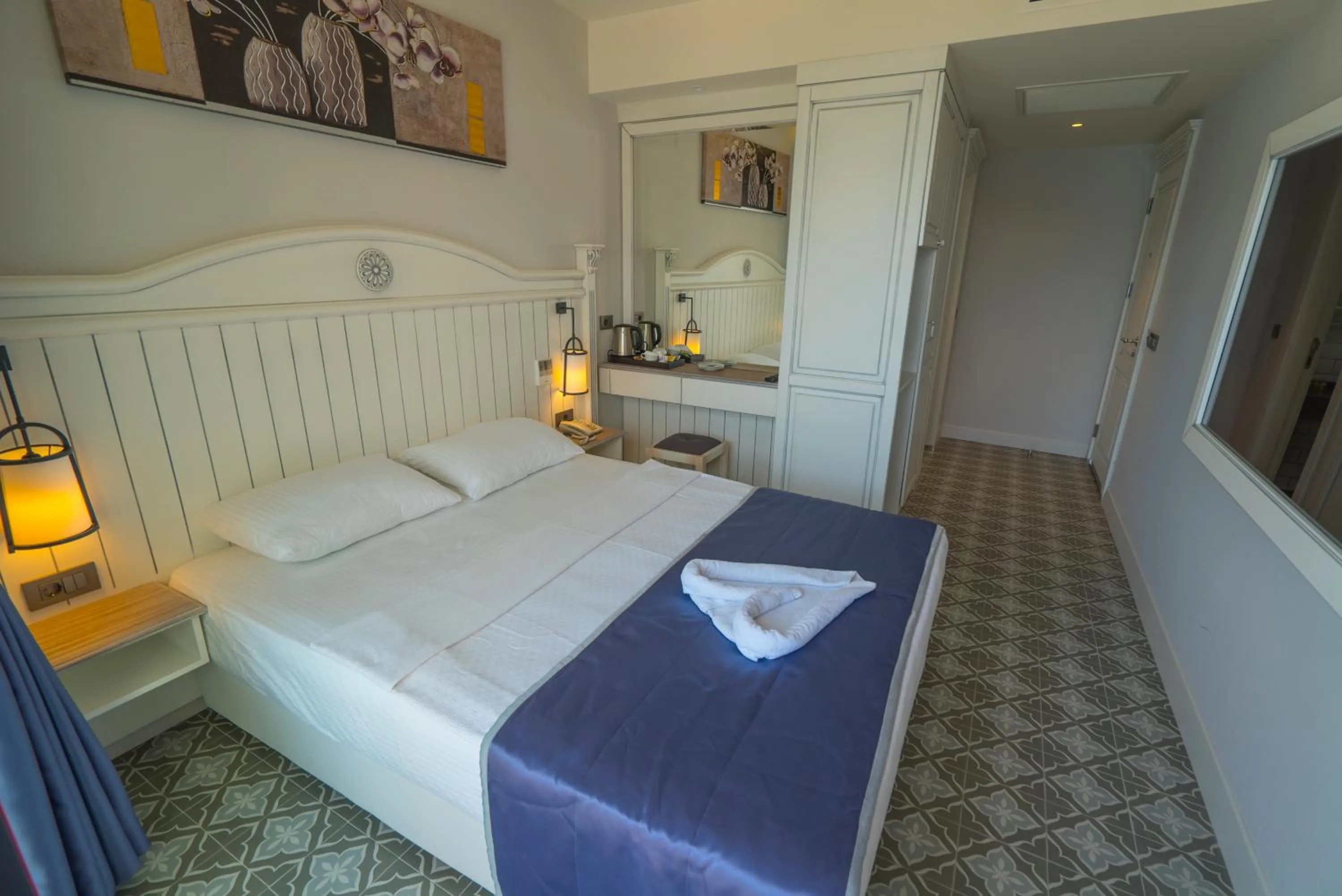 Bed in Marmaris Beach Hotel