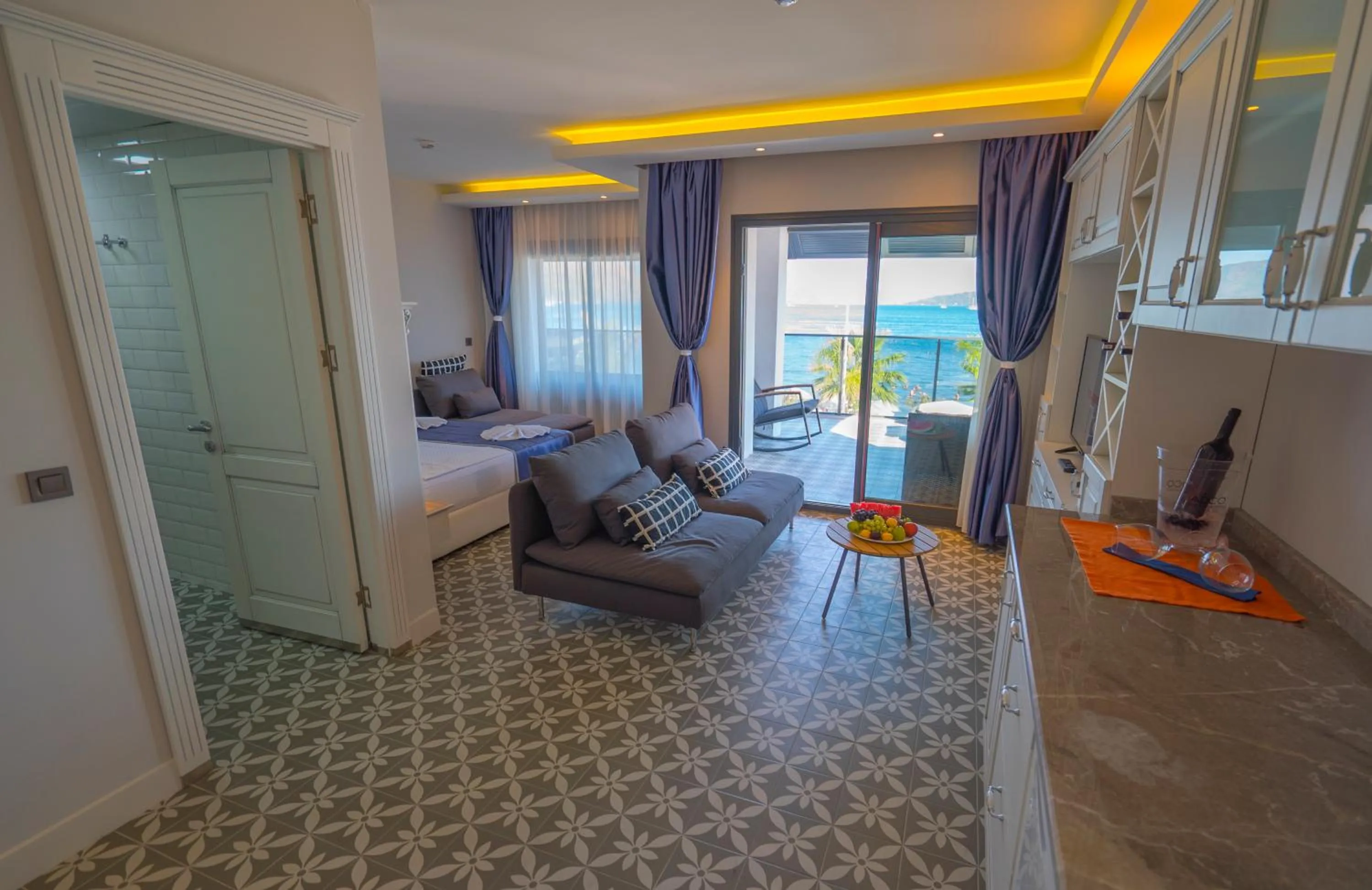 Living room in Marmaris Beach Hotel