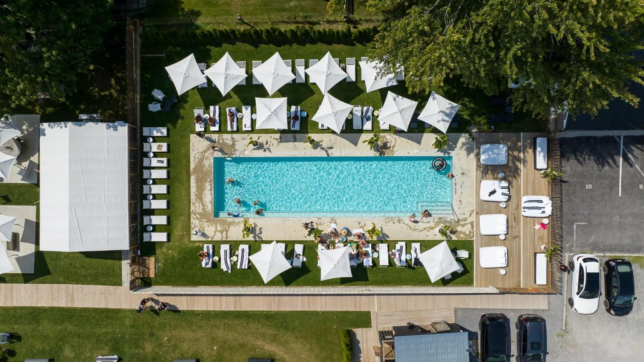 Swimming pool in The Lakeside Prince Edward County