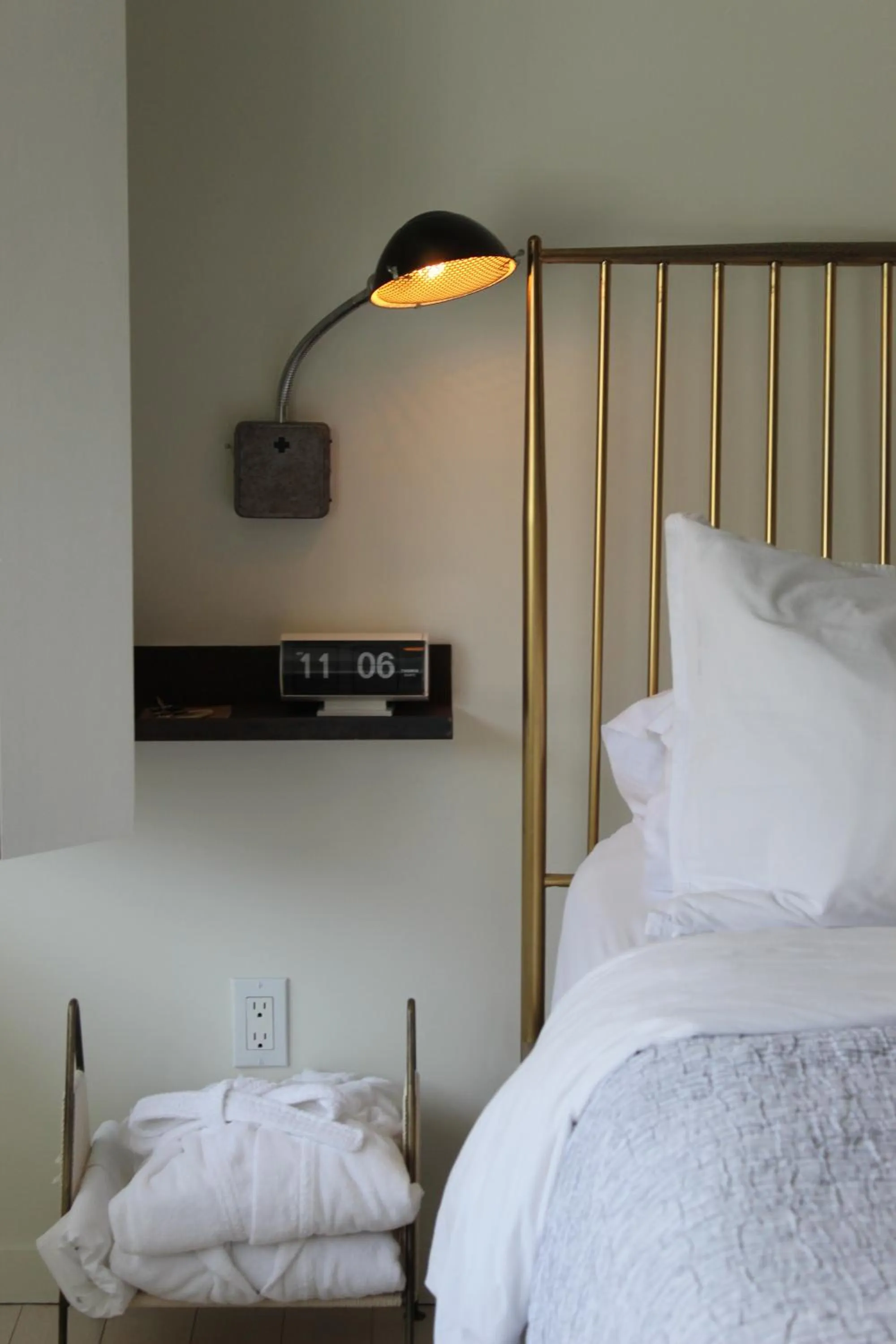 Bed in The Lakeside Prince Edward County