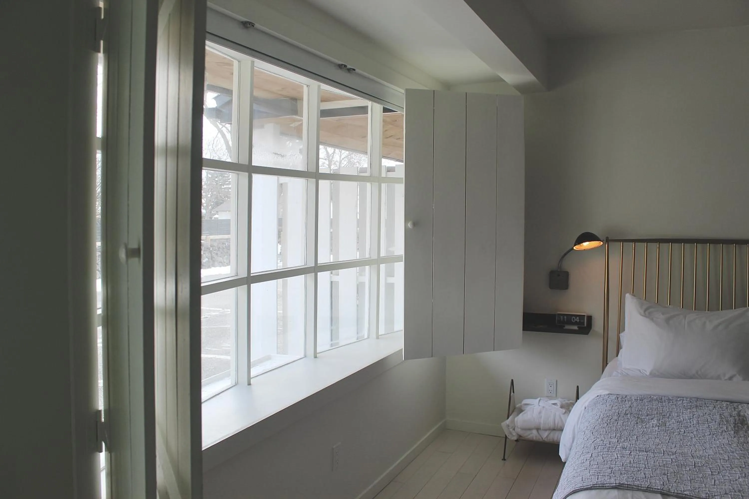 Bed in The Lakeside Prince Edward County