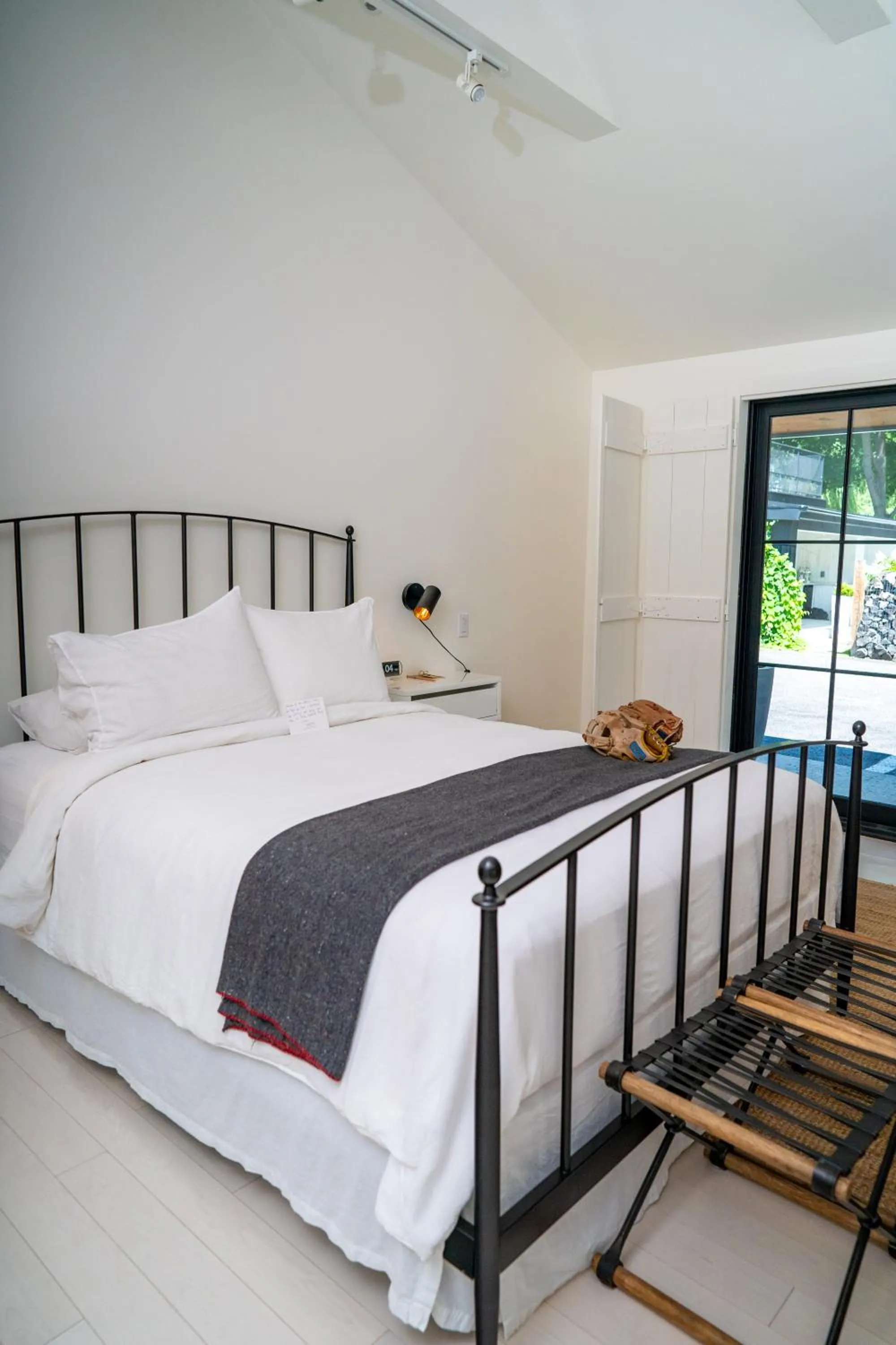 Bed in The Lakeside Prince Edward County