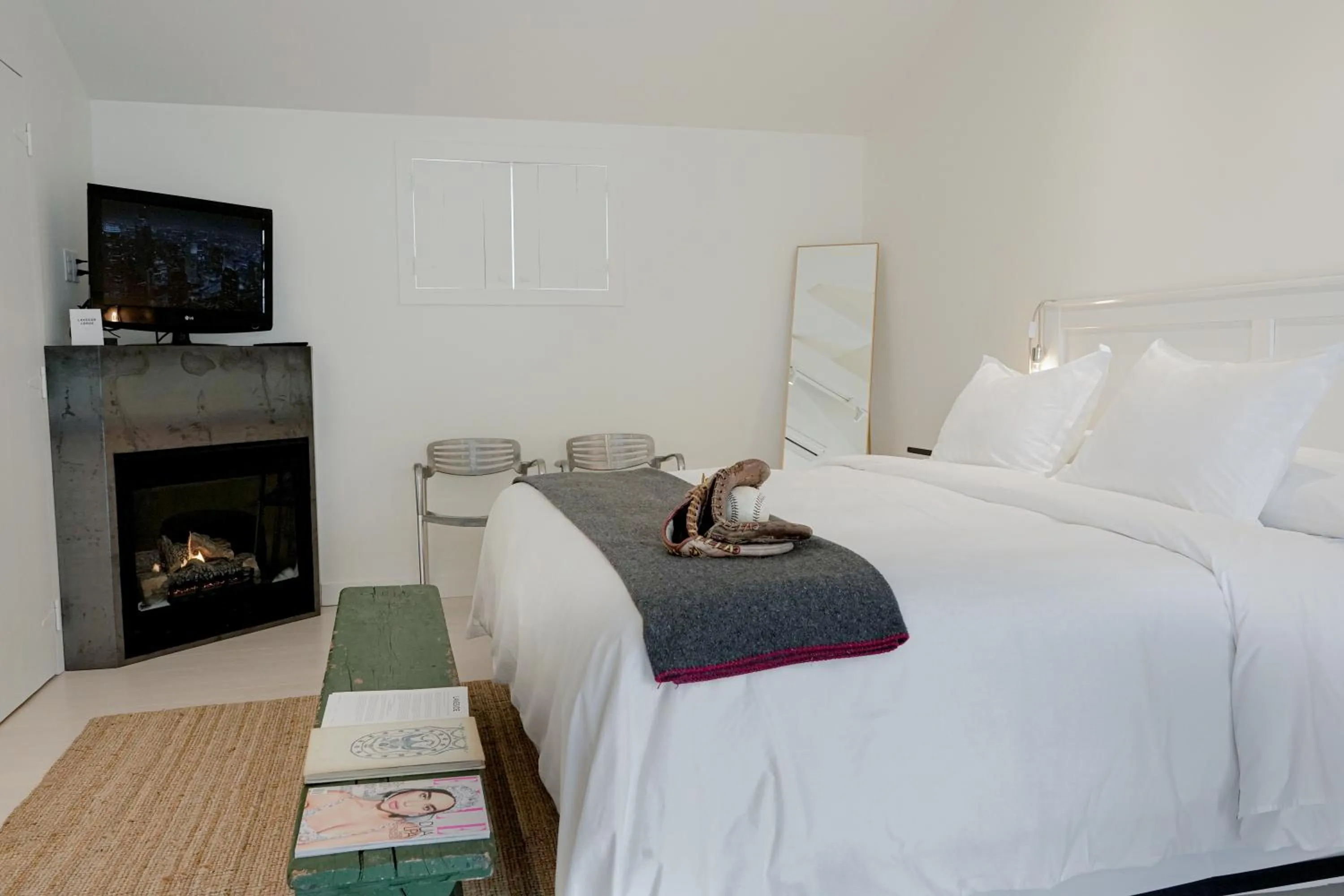 Bed in The Lakeside Prince Edward County