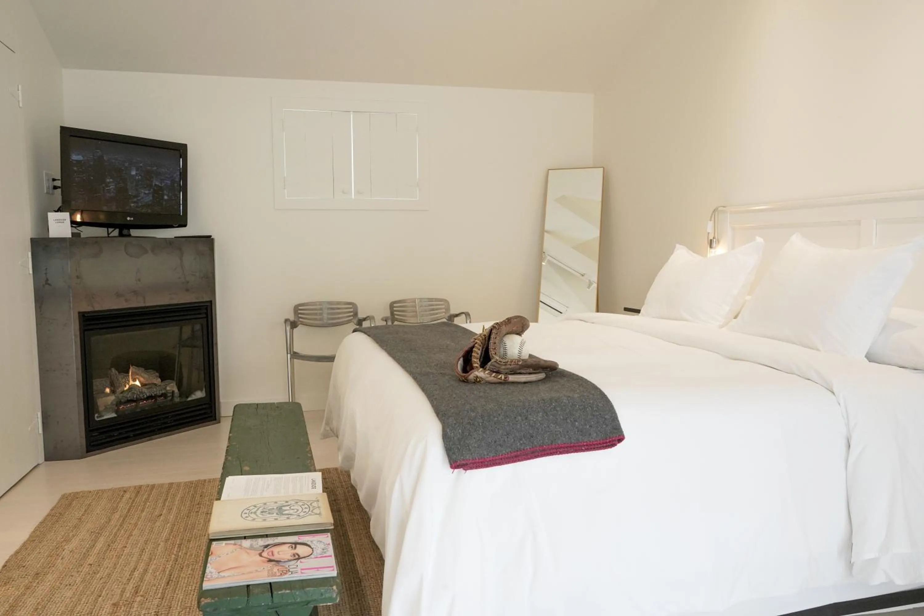 Bed in The Lakeside Prince Edward County