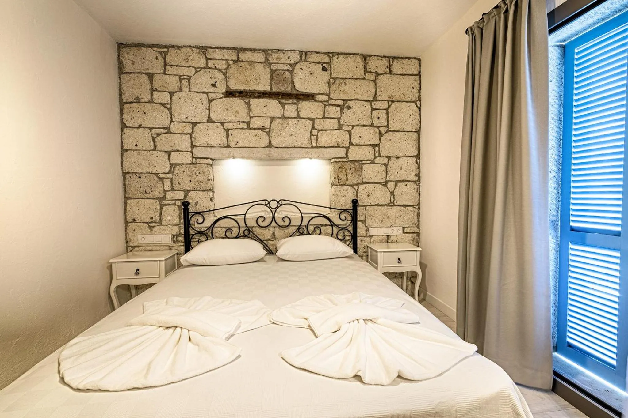 Bed in Bademli Konak Otel