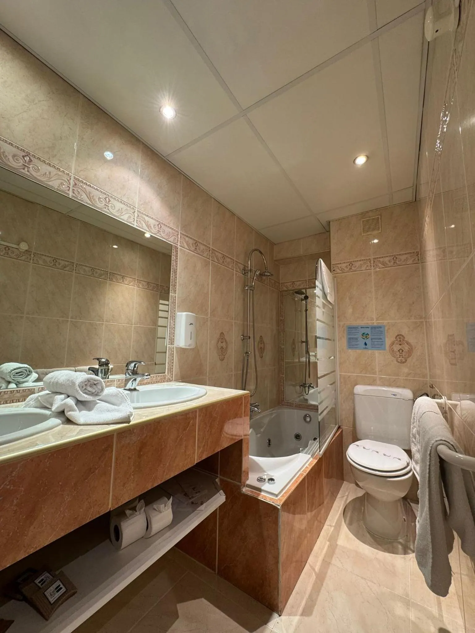 Bathroom in Hotel Panda