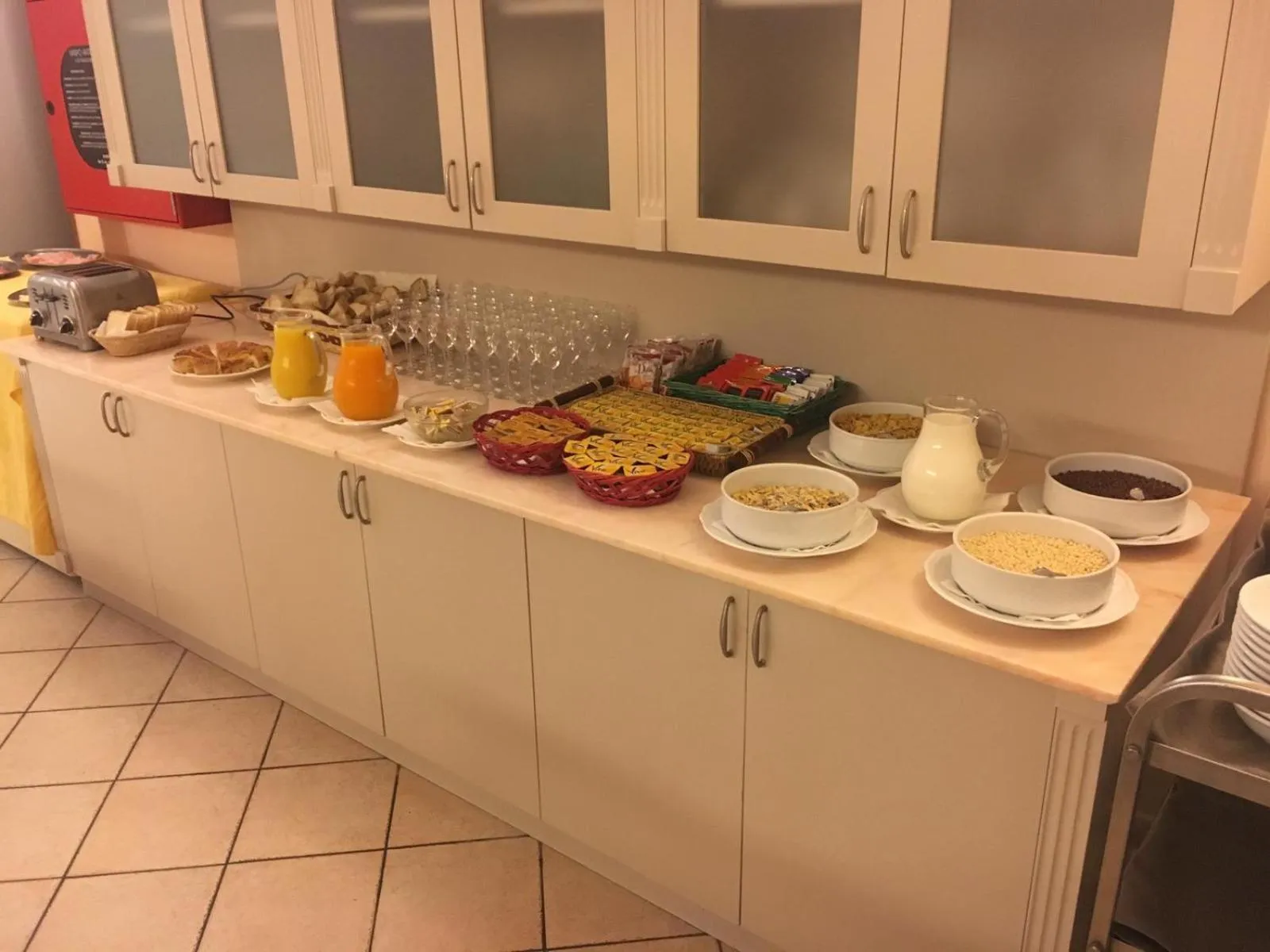 Breakfast in Hotel Ambasciatori
