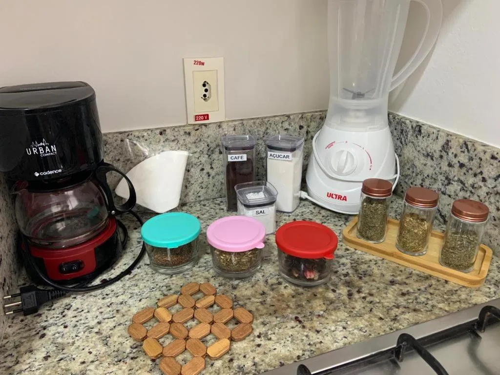 Coffee/tea facilities in Pousada Mar de Cristal