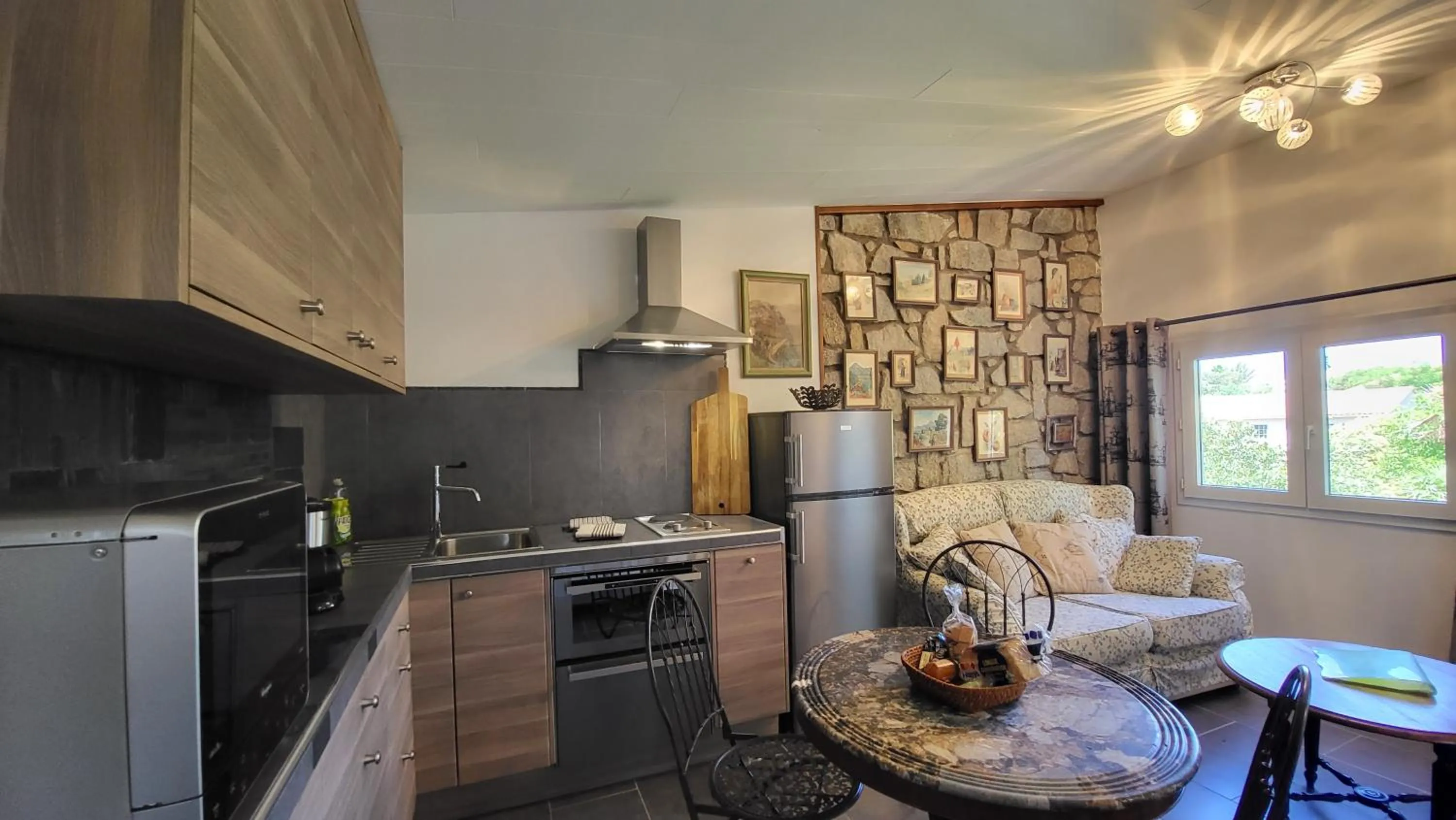 Kitchen or kitchenette in Résidence Di A Serra