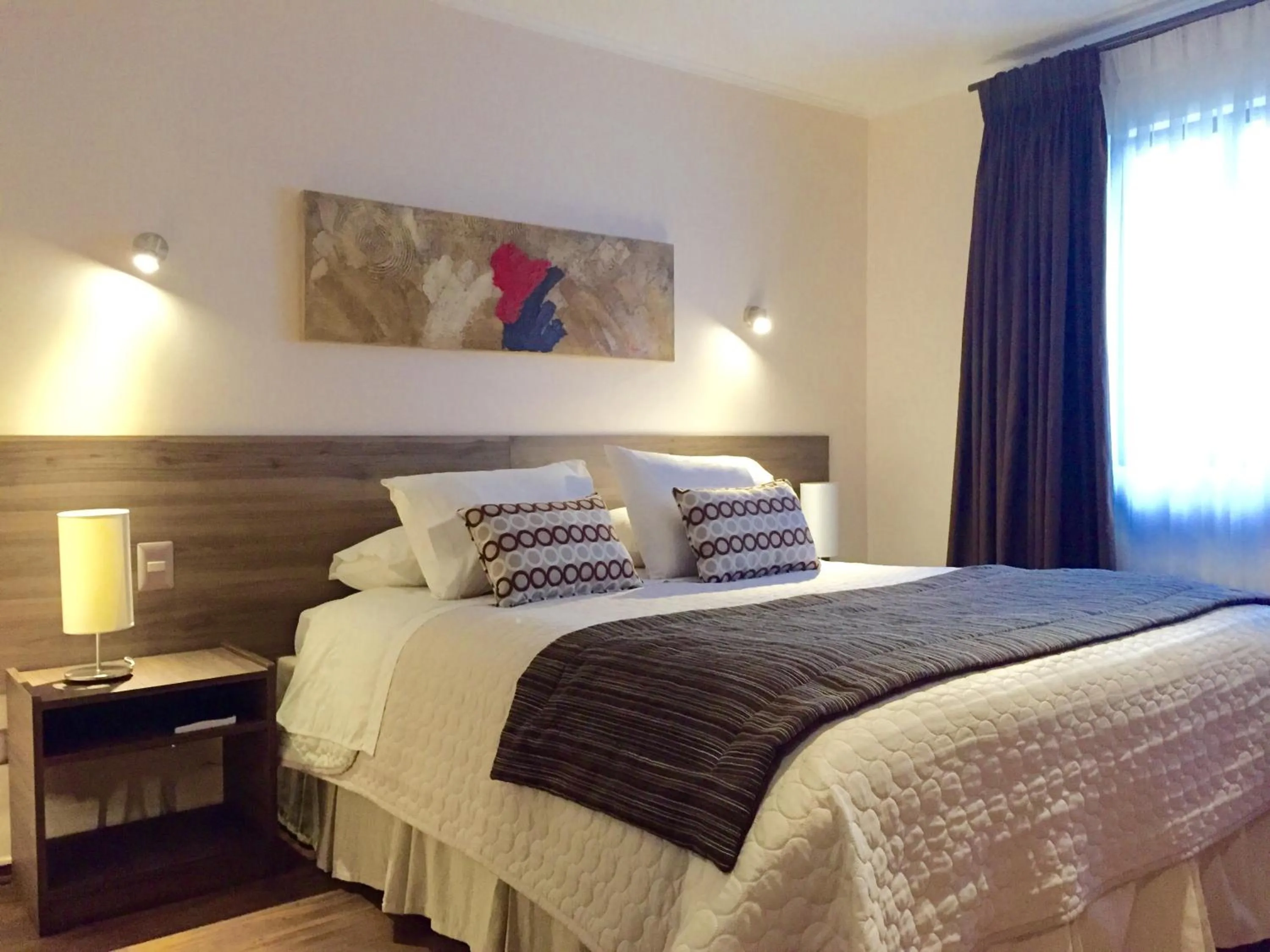 Bed in KU Hotel Turismo Temuco