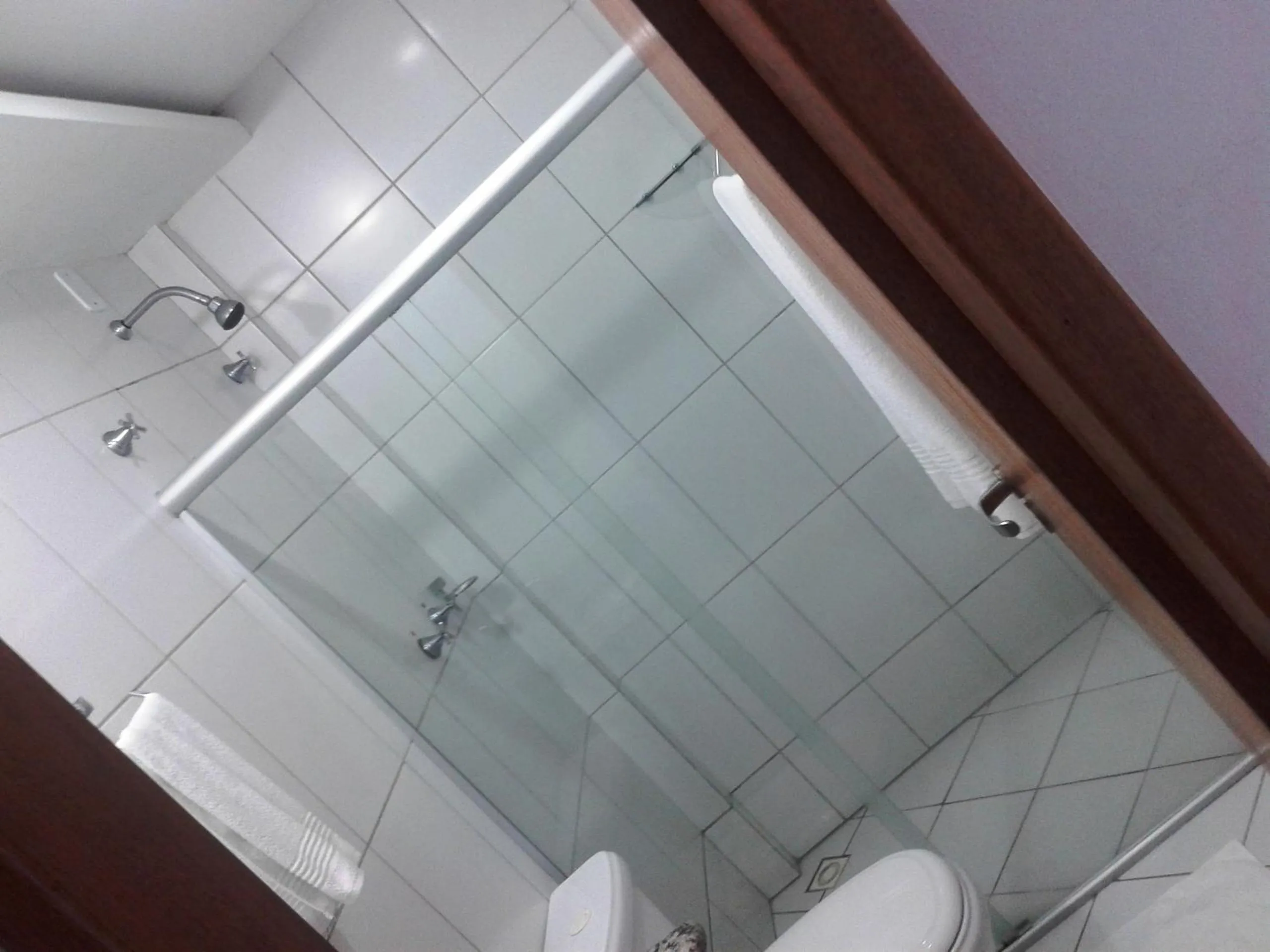 Bathroom in Pioneiro Hotel