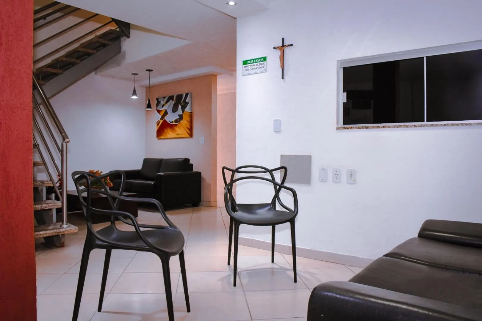 Living room in Pioneiro Hotel