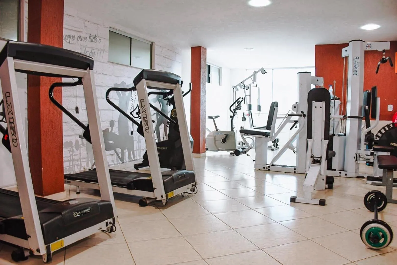 Fitness centre/facilities in Pioneiro Hotel