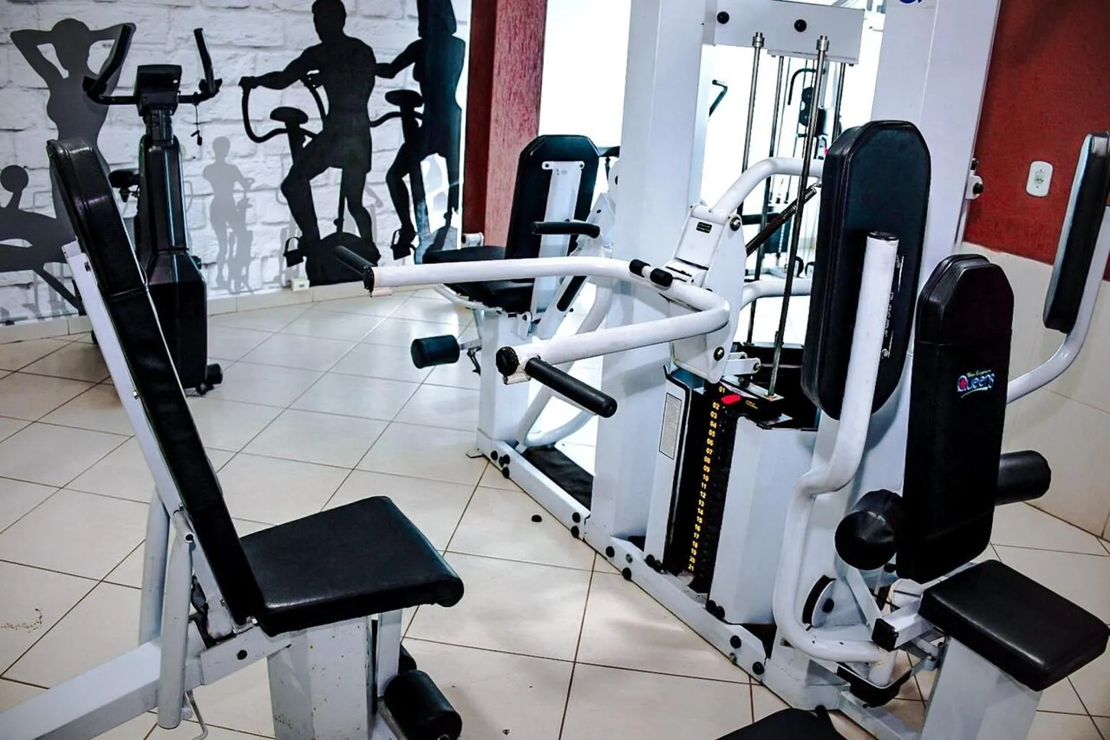 Fitness centre/facilities in Pioneiro Hotel