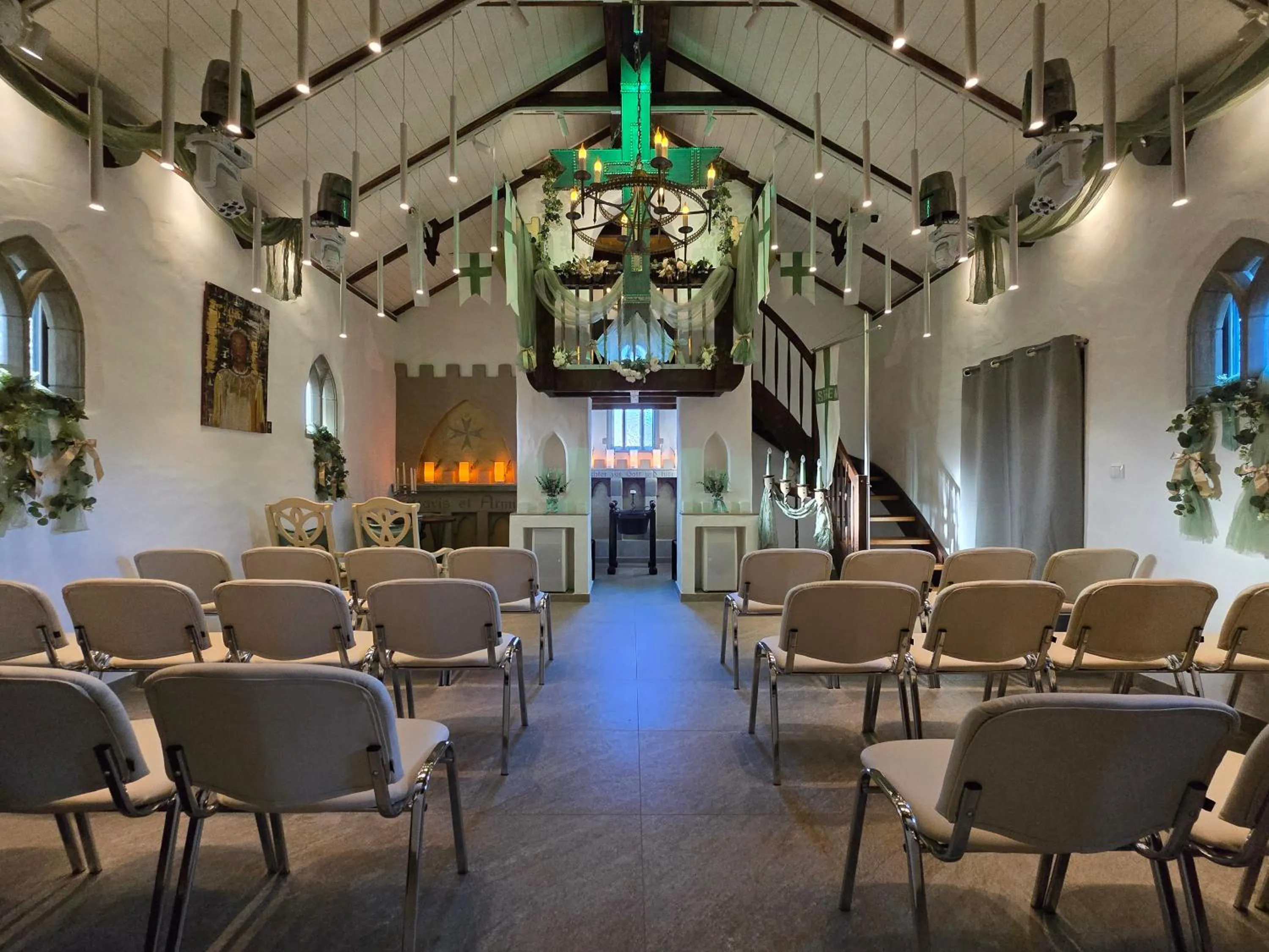 Place of worship in Ostsee-Rittergut-Rügen mit BinzHotel & OrdensKapelle & RomantikGut