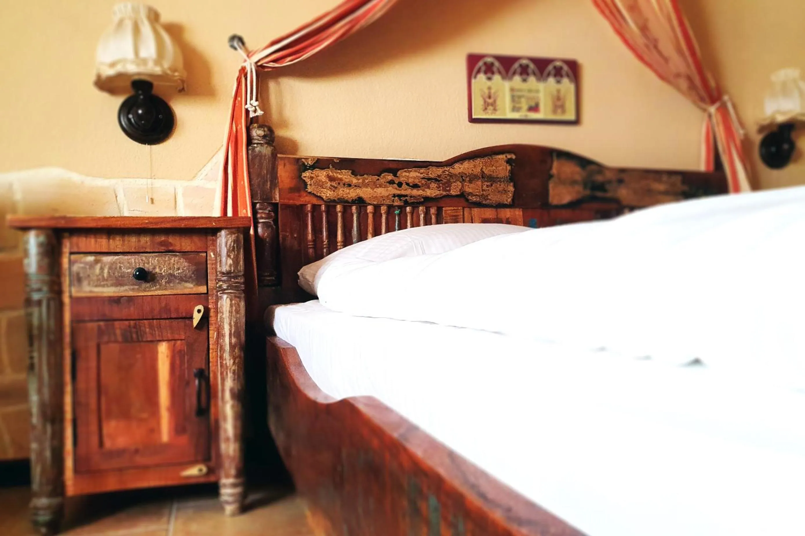 Bed in BinzHotel Landhaus Waechter