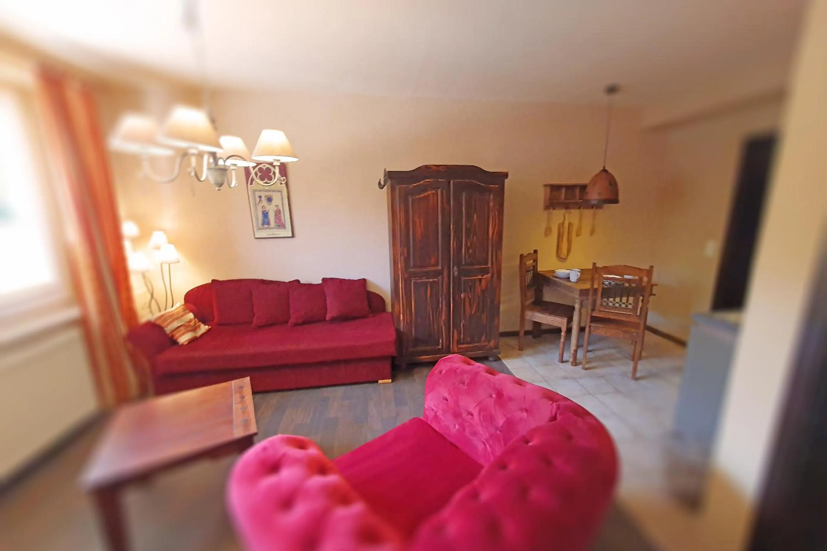 Living room in BinzHotel Landhaus Waechter