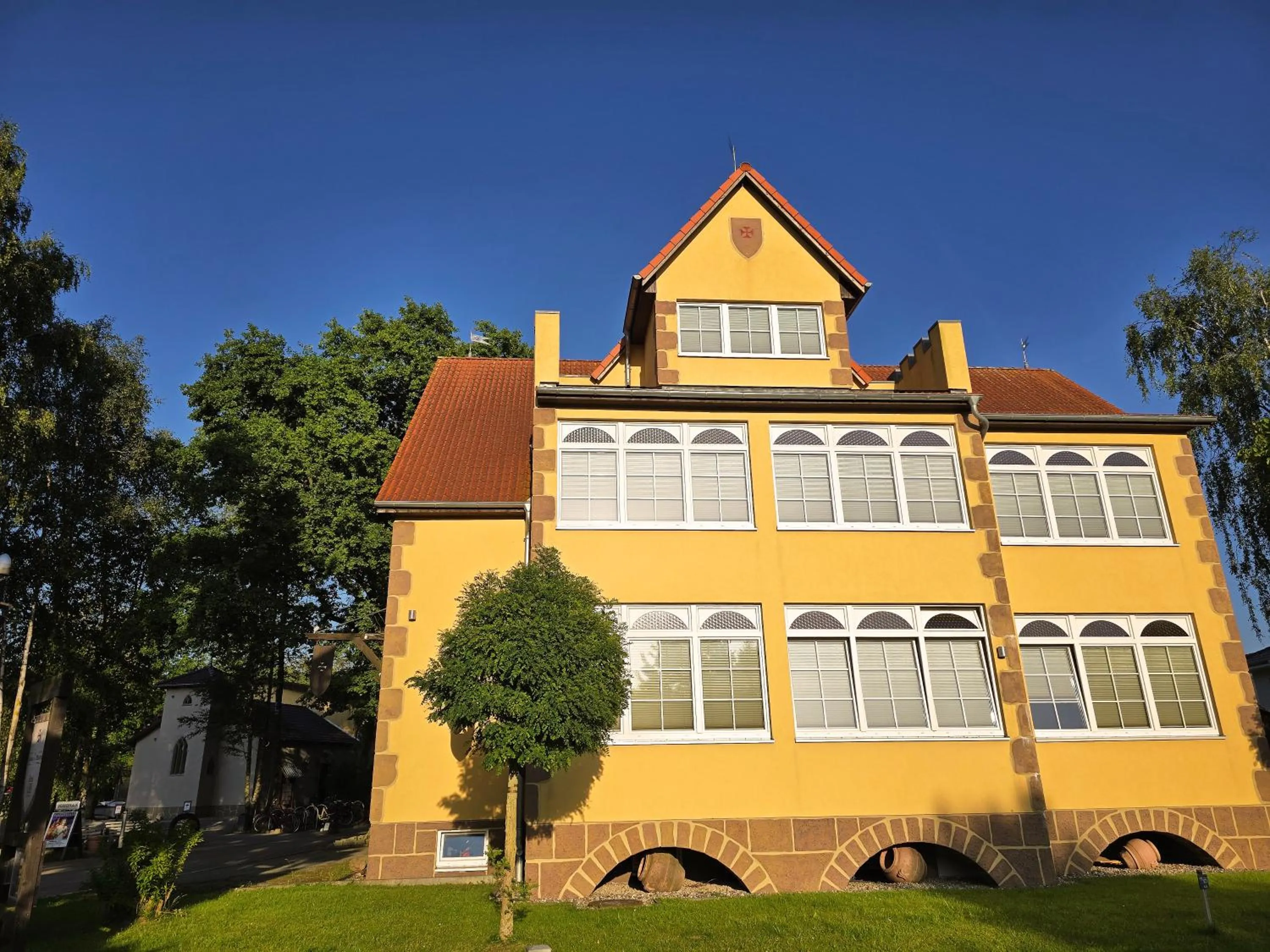 Property building in BinzHotel Landhaus Waechter