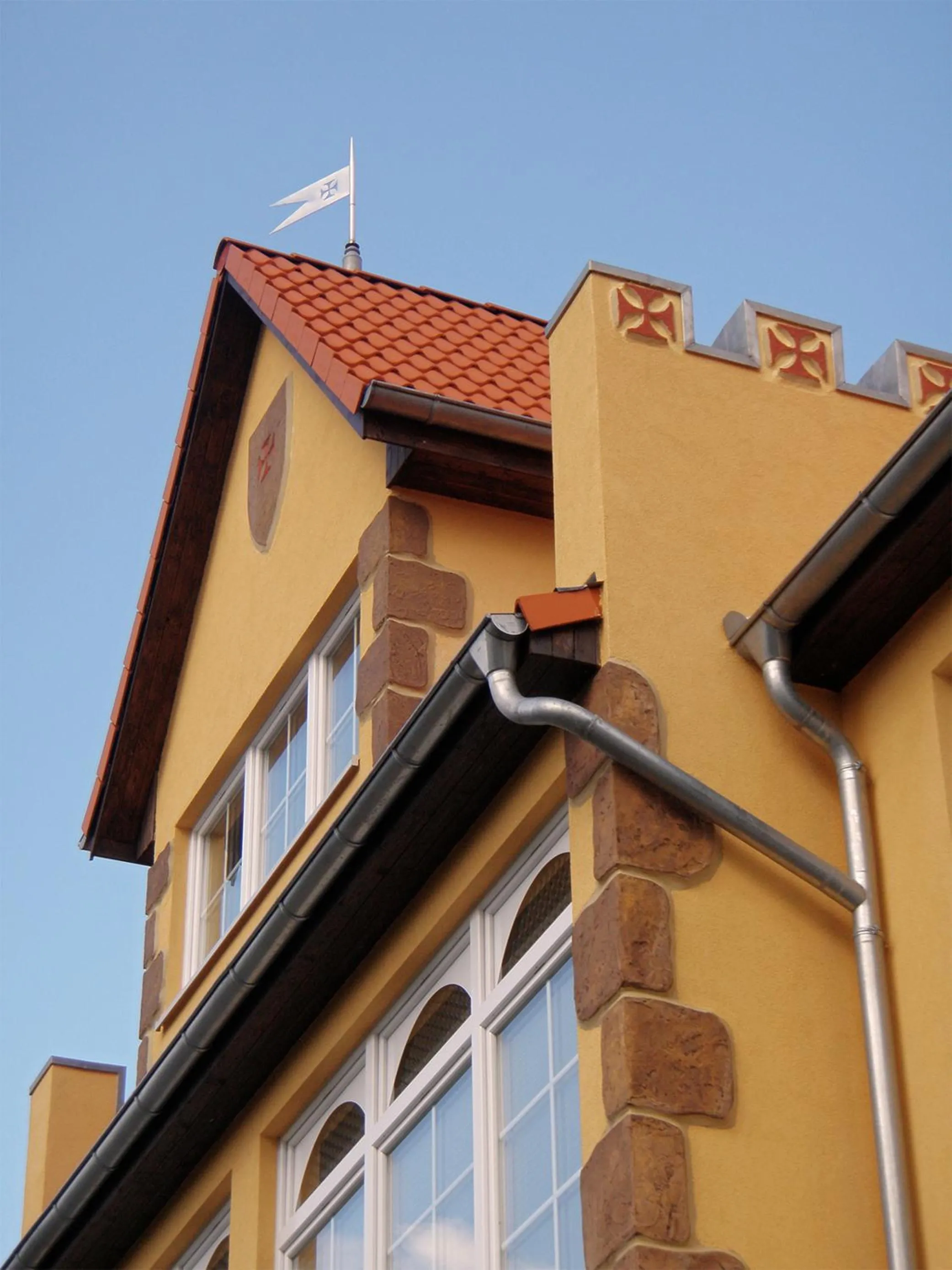 Facade/entrance in BinzHotel Landhaus Waechter