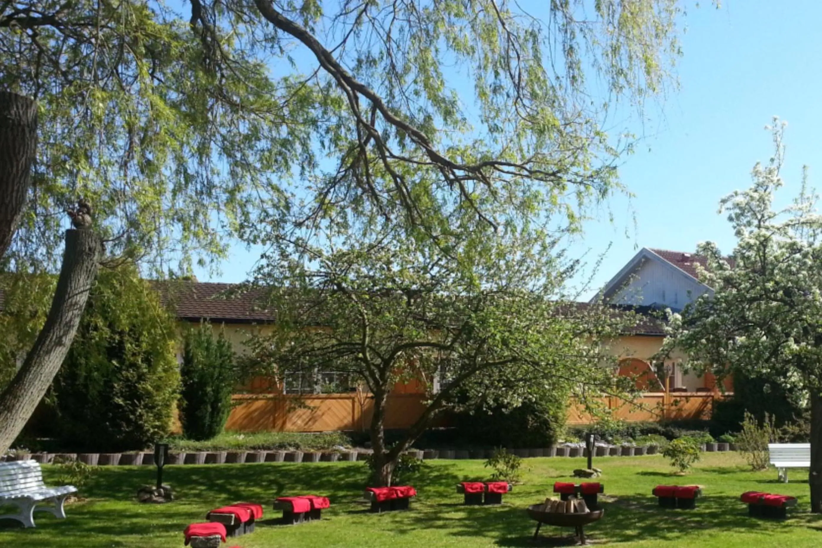 Property building in BinzHotel Landhaus Waechter