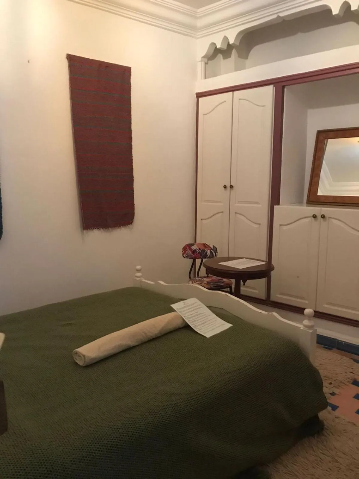 Bedroom, Bed in Hôtel Riad Gnaoua