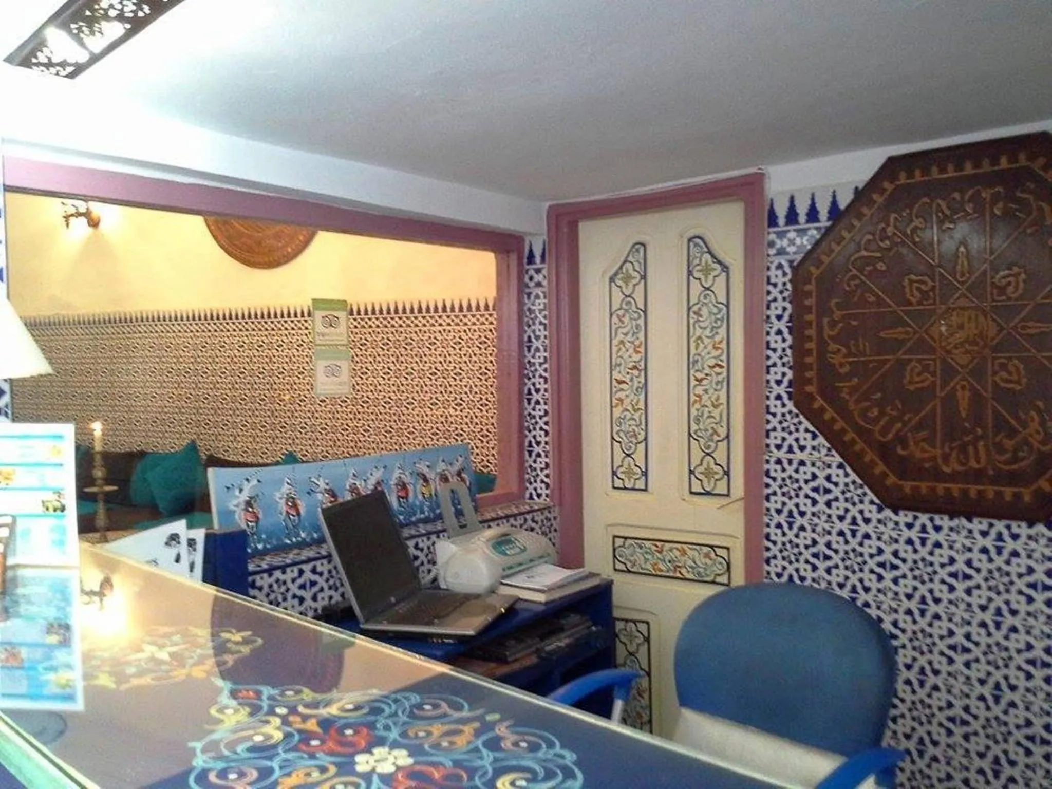 Lobby or reception in Hôtel Riad Gnaoua