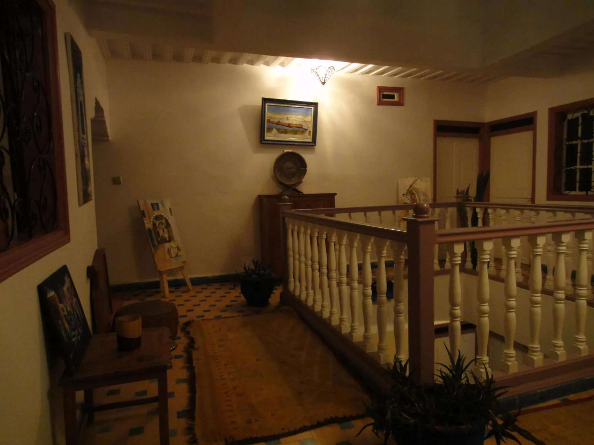 Decorative detail in Hôtel Riad Gnaoua