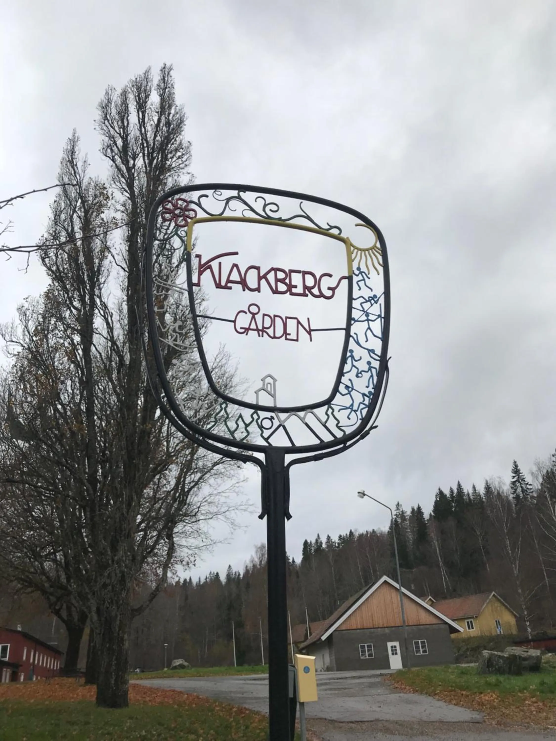 Property logo or sign in Klackbergsgården