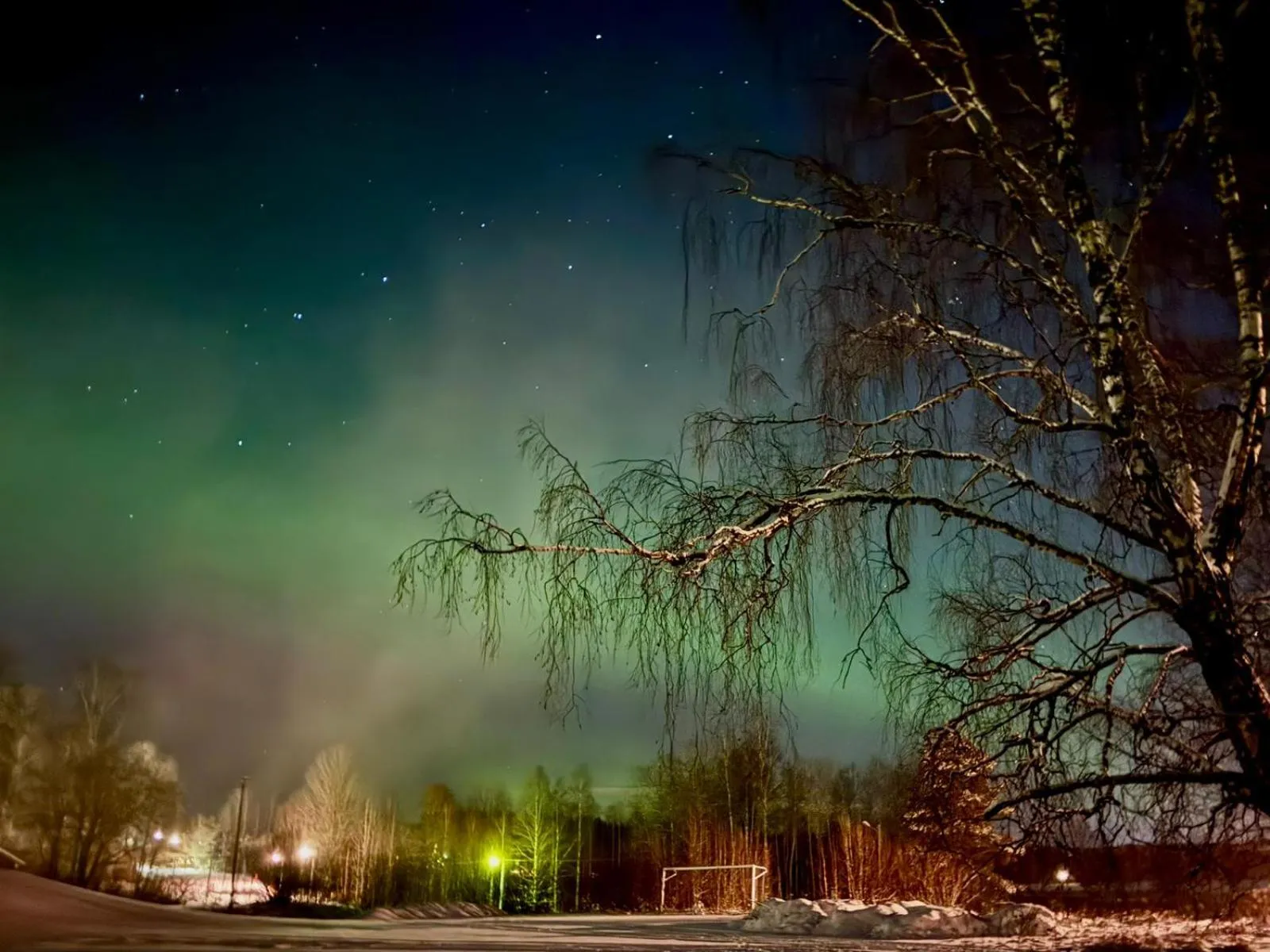 Natural landscape in Klackbergsgården