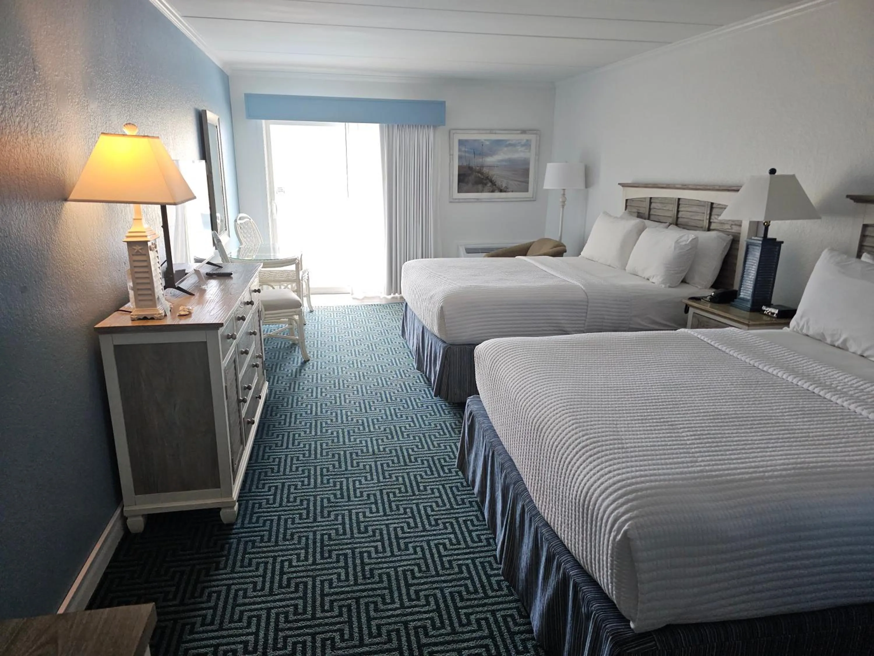 Bed in Surf Side Hotel