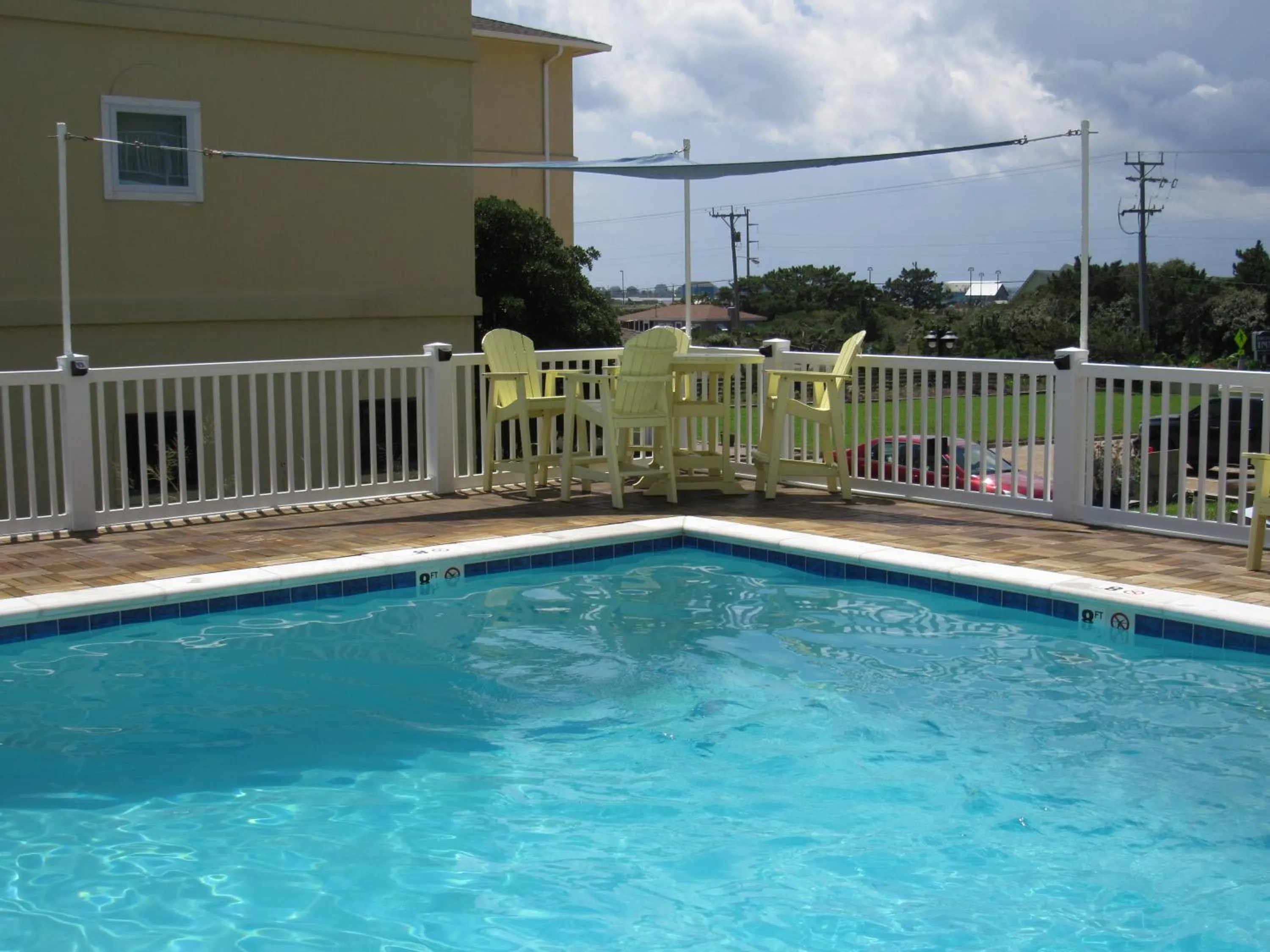 Patio in Surf Side Hotel