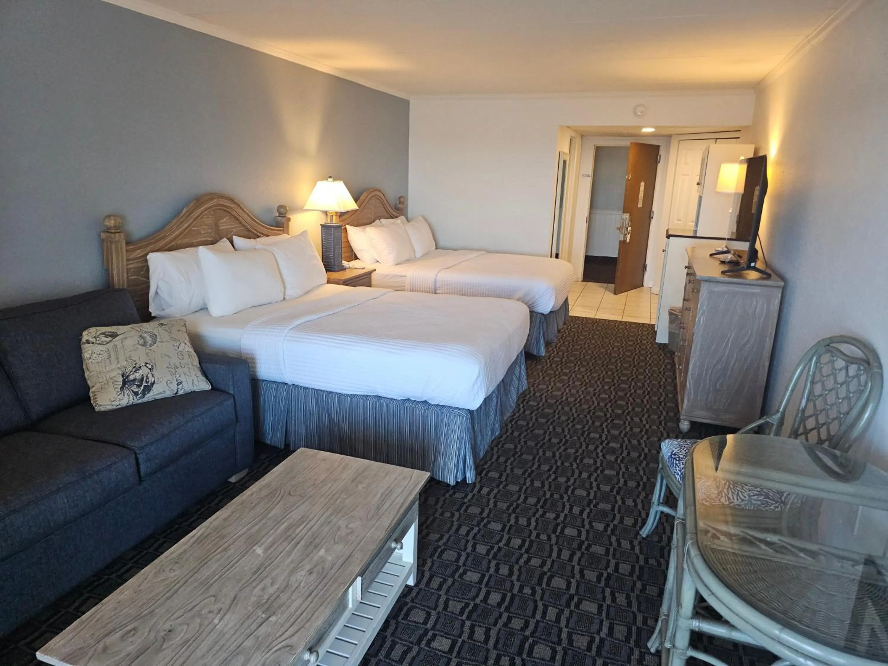 Bed in Surf Side Hotel