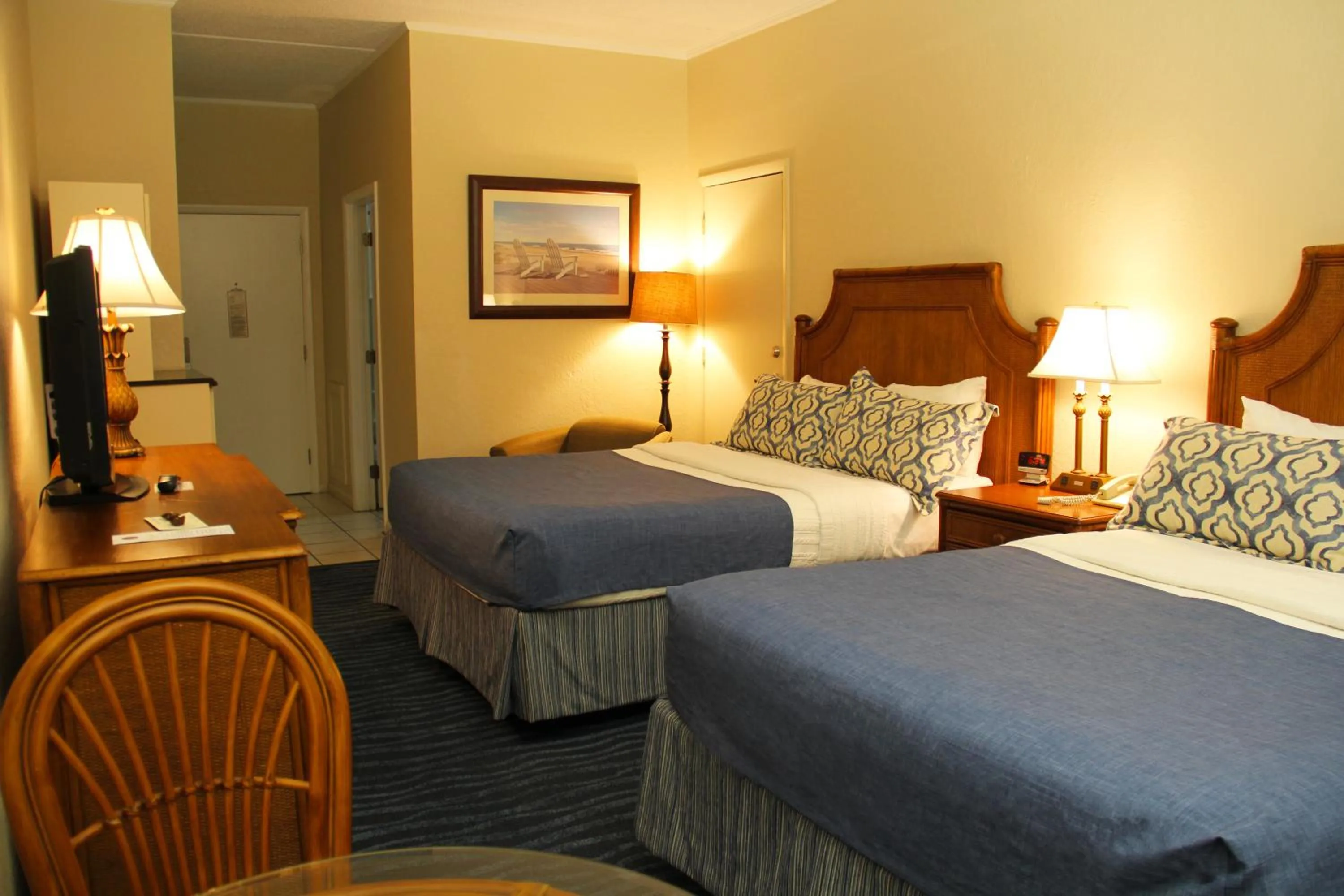 Bed in Surf Side Hotel