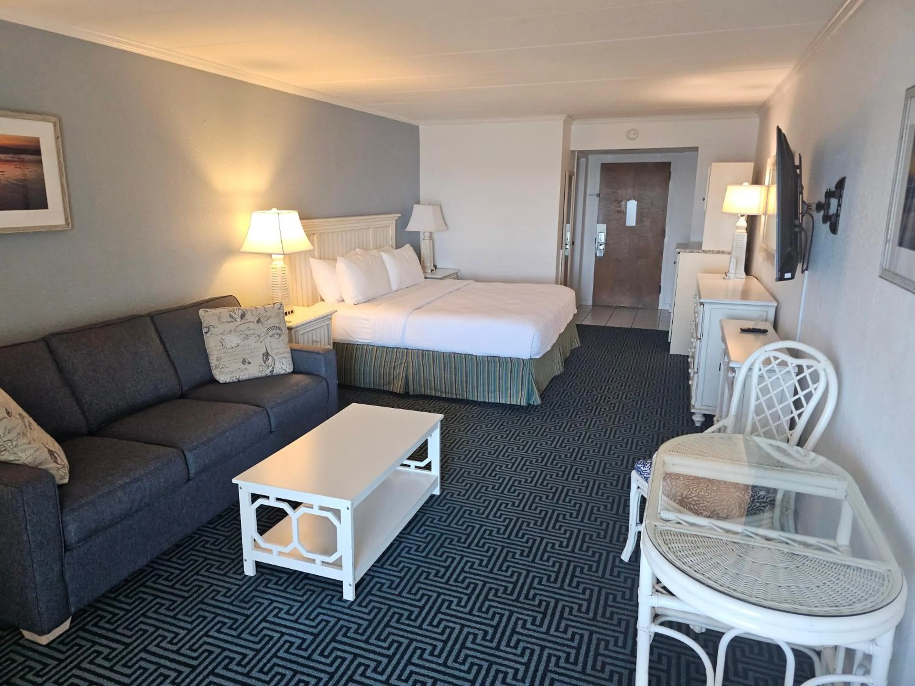 Bed in Surf Side Hotel