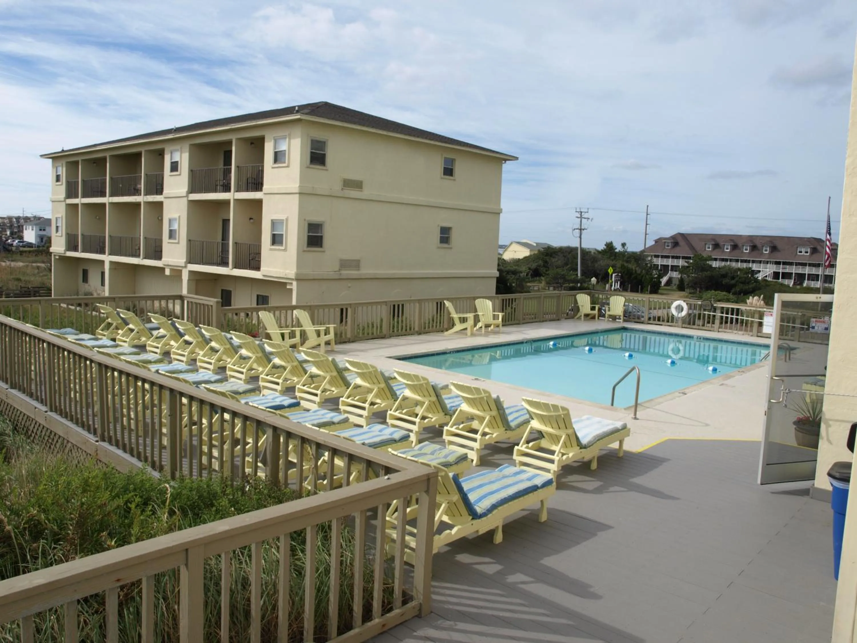 Patio in Surf Side Hotel