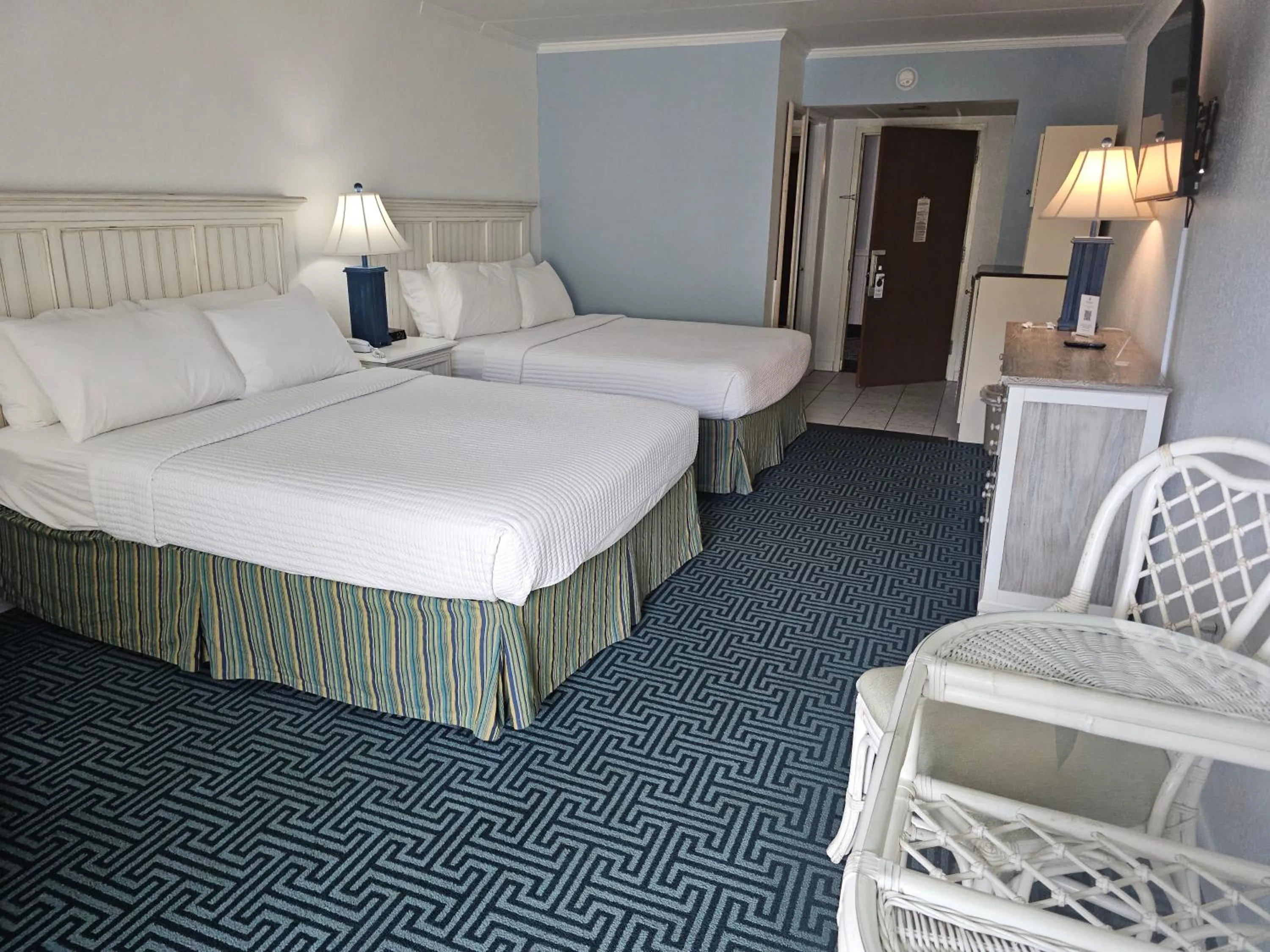 Bed in Surf Side Hotel