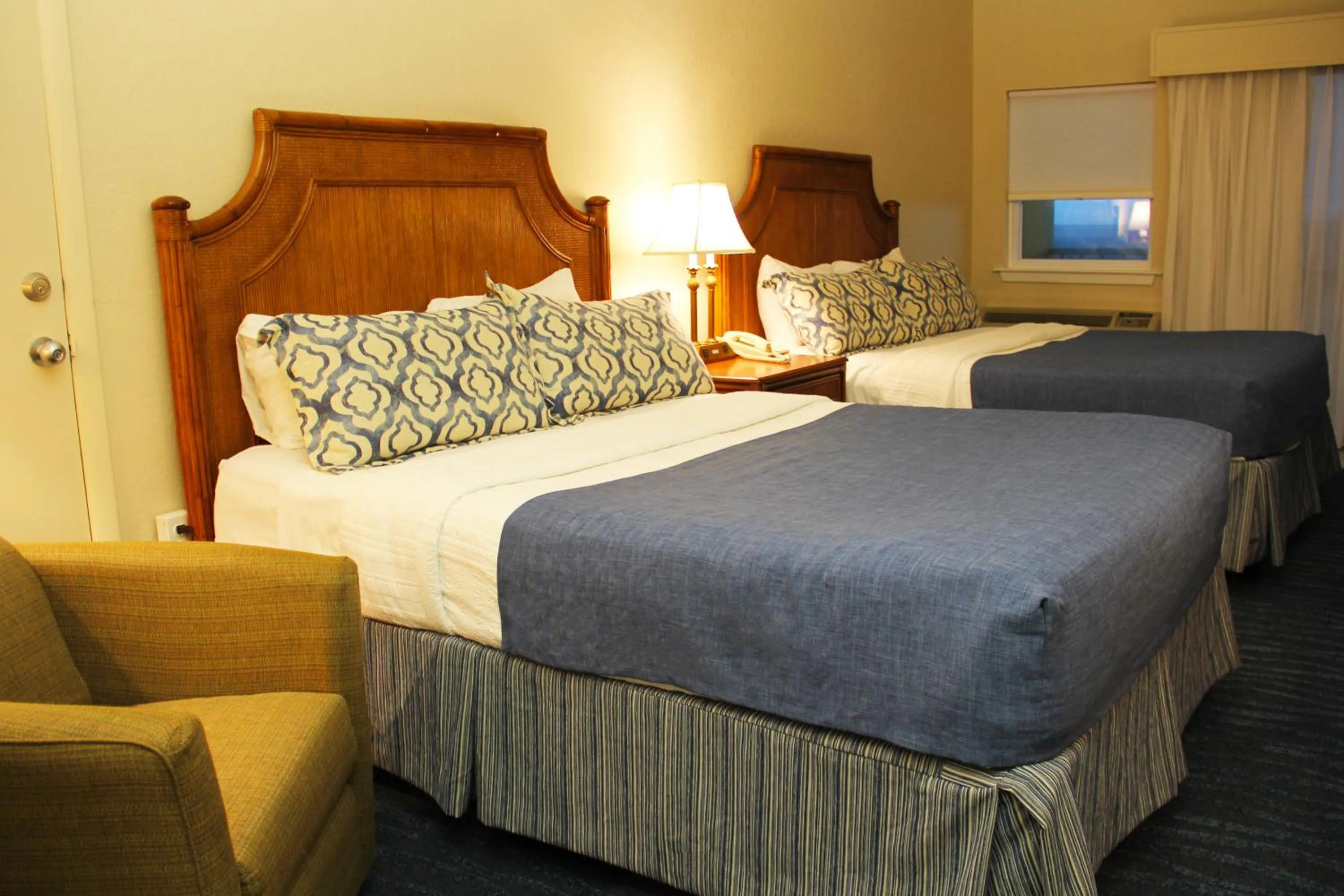 Bed in Surf Side Hotel