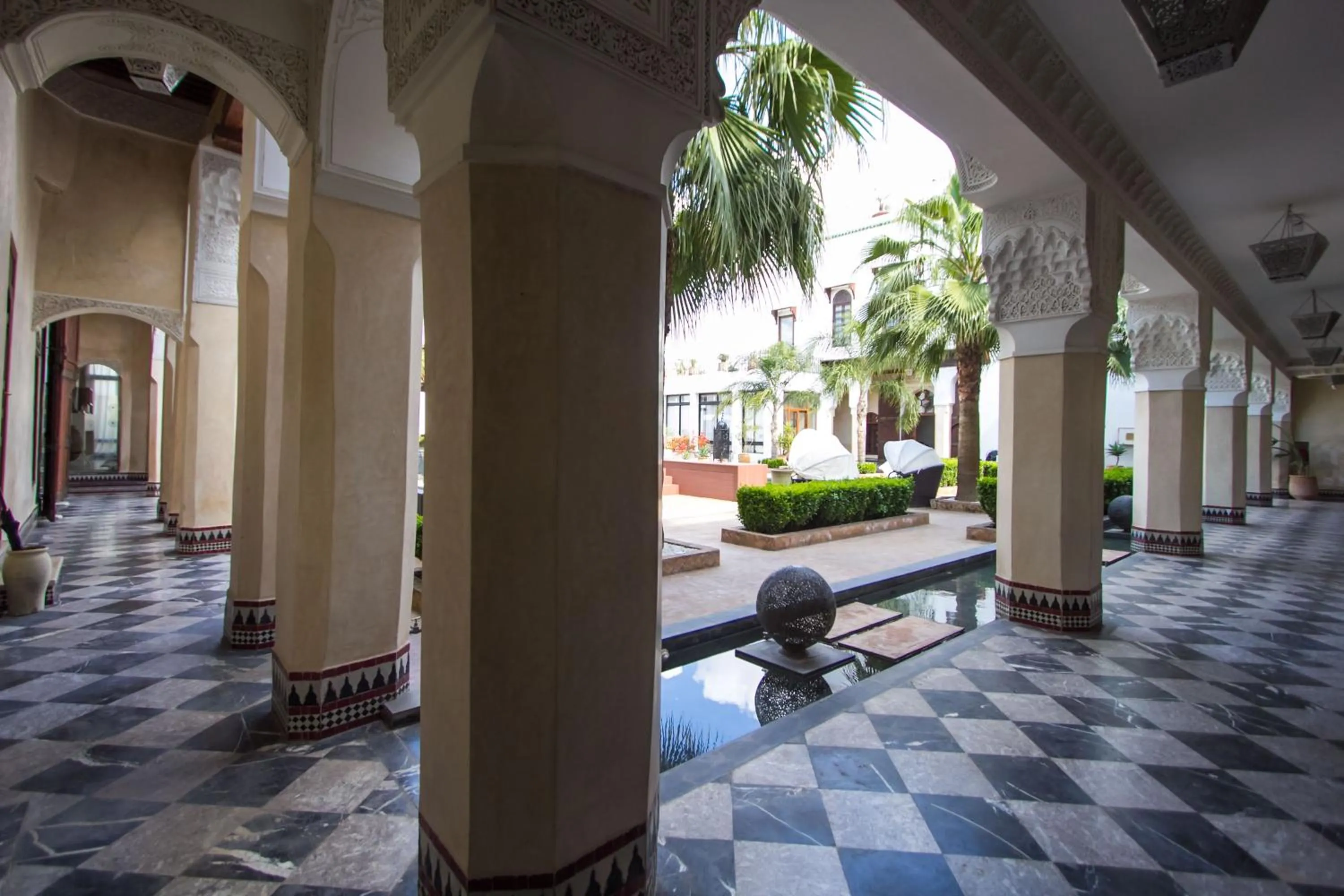 Patio in Riad Mayfez Suites & Spa