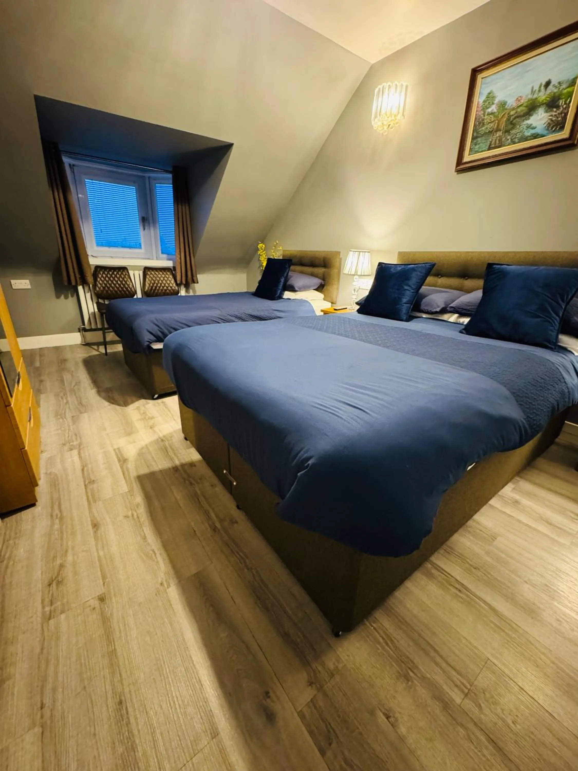 Bed in The Milton Accommodation