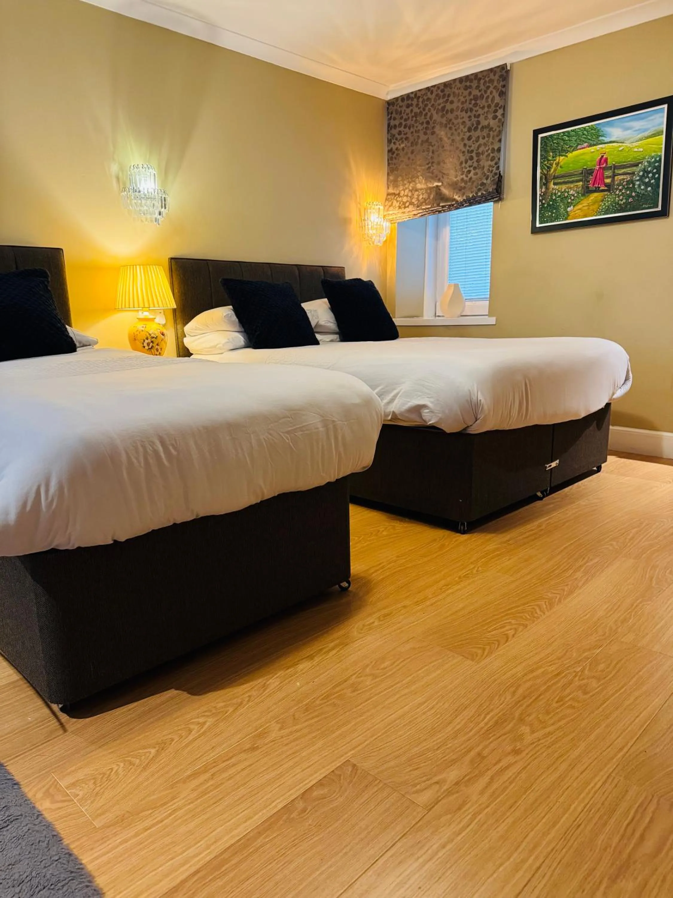 Bed in The Milton Accommodation