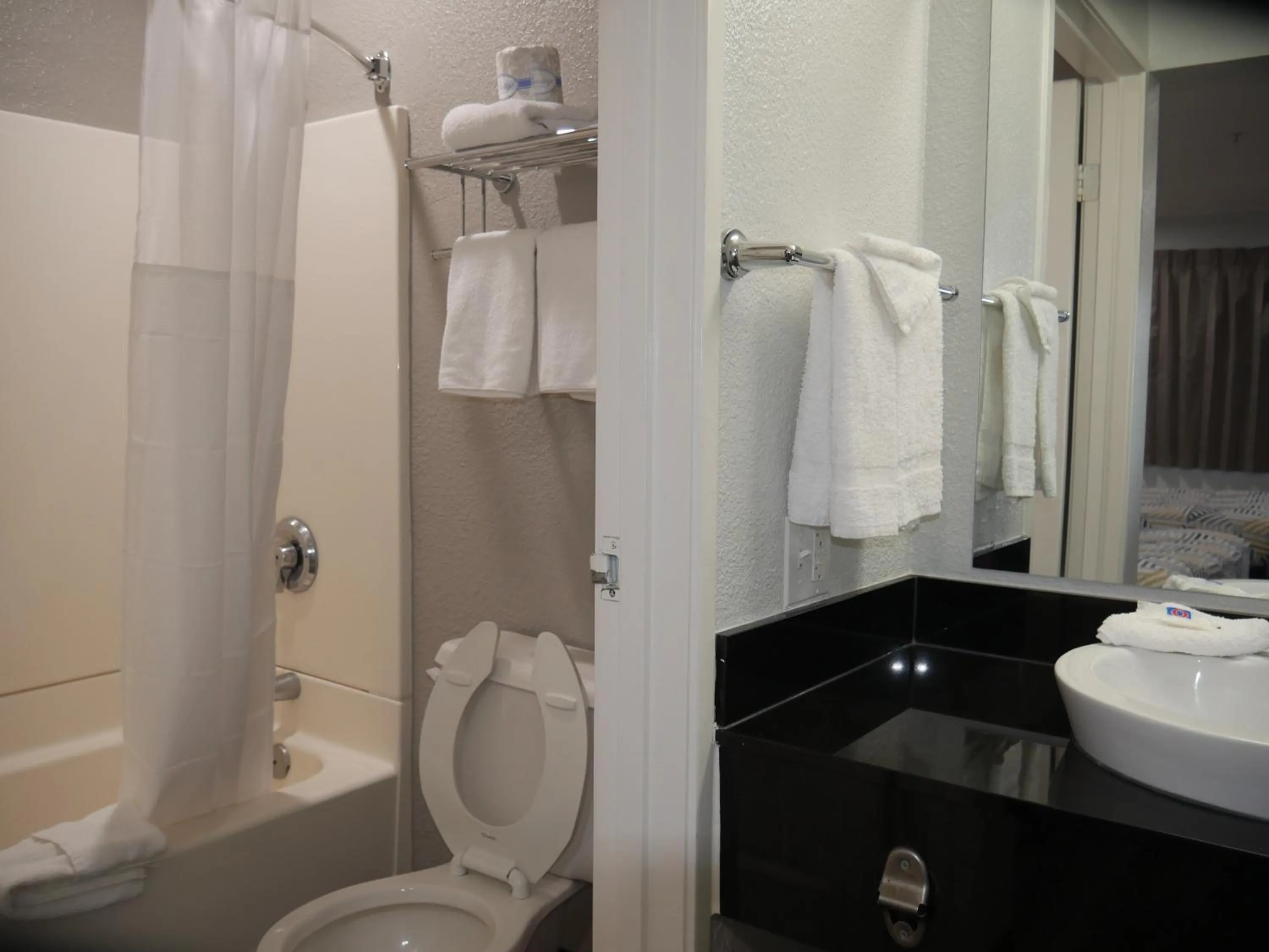 Bathroom in Motel 6-Tacoma, WA - South