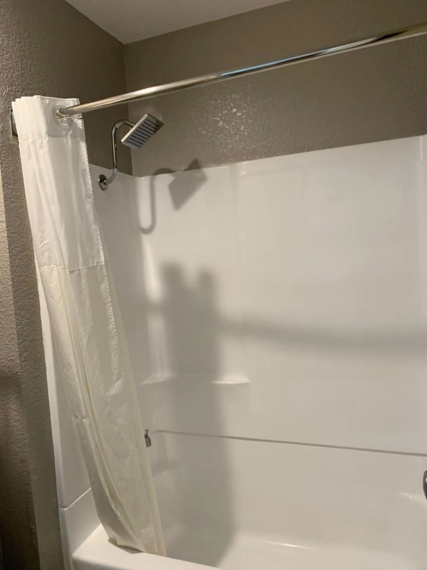 Shower in Motel 6-Santa Ana, CA