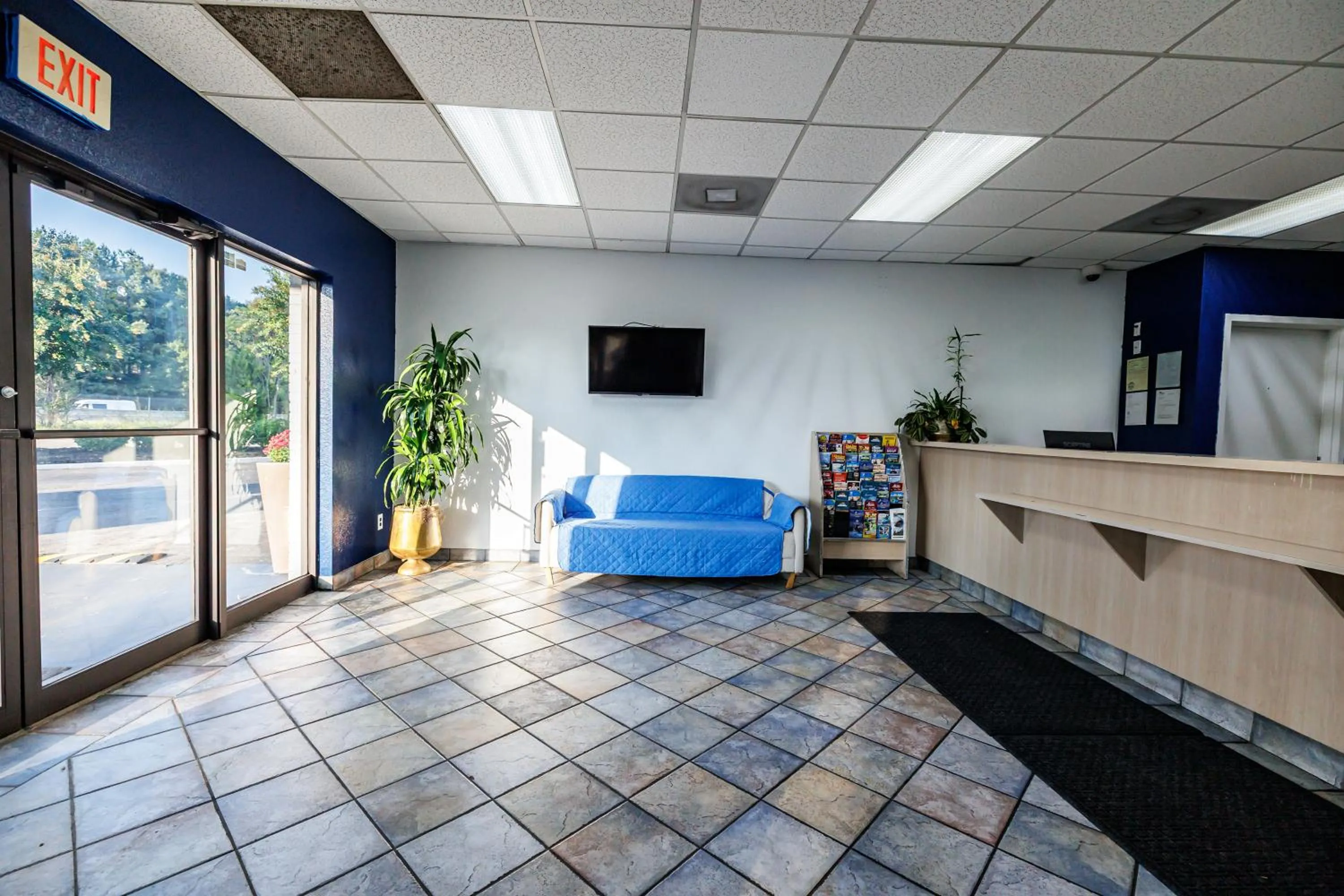 Lobby or reception in Budget Inn Greenville By Hotel O I-85
