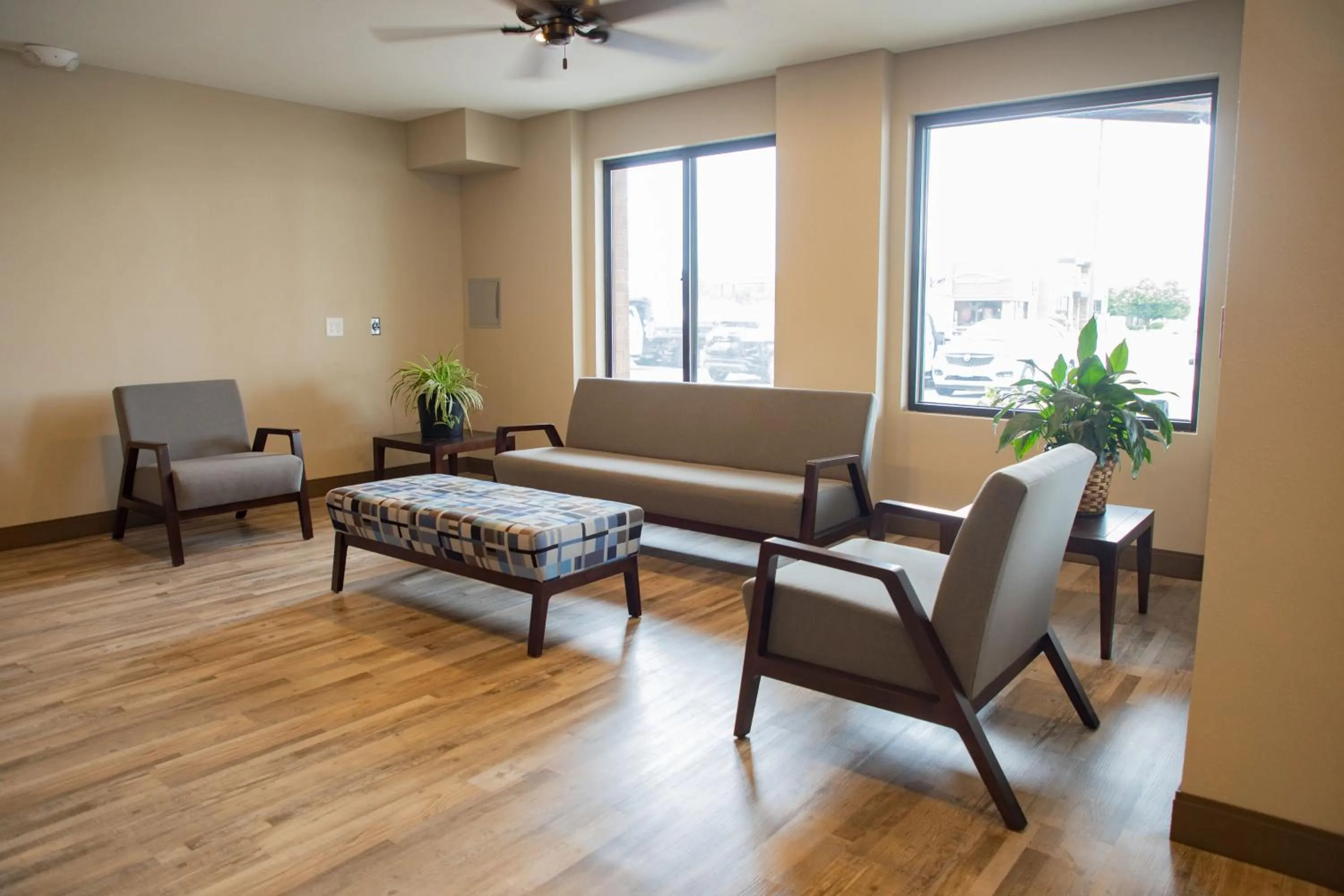 Property building in Lomira Inn and Suites