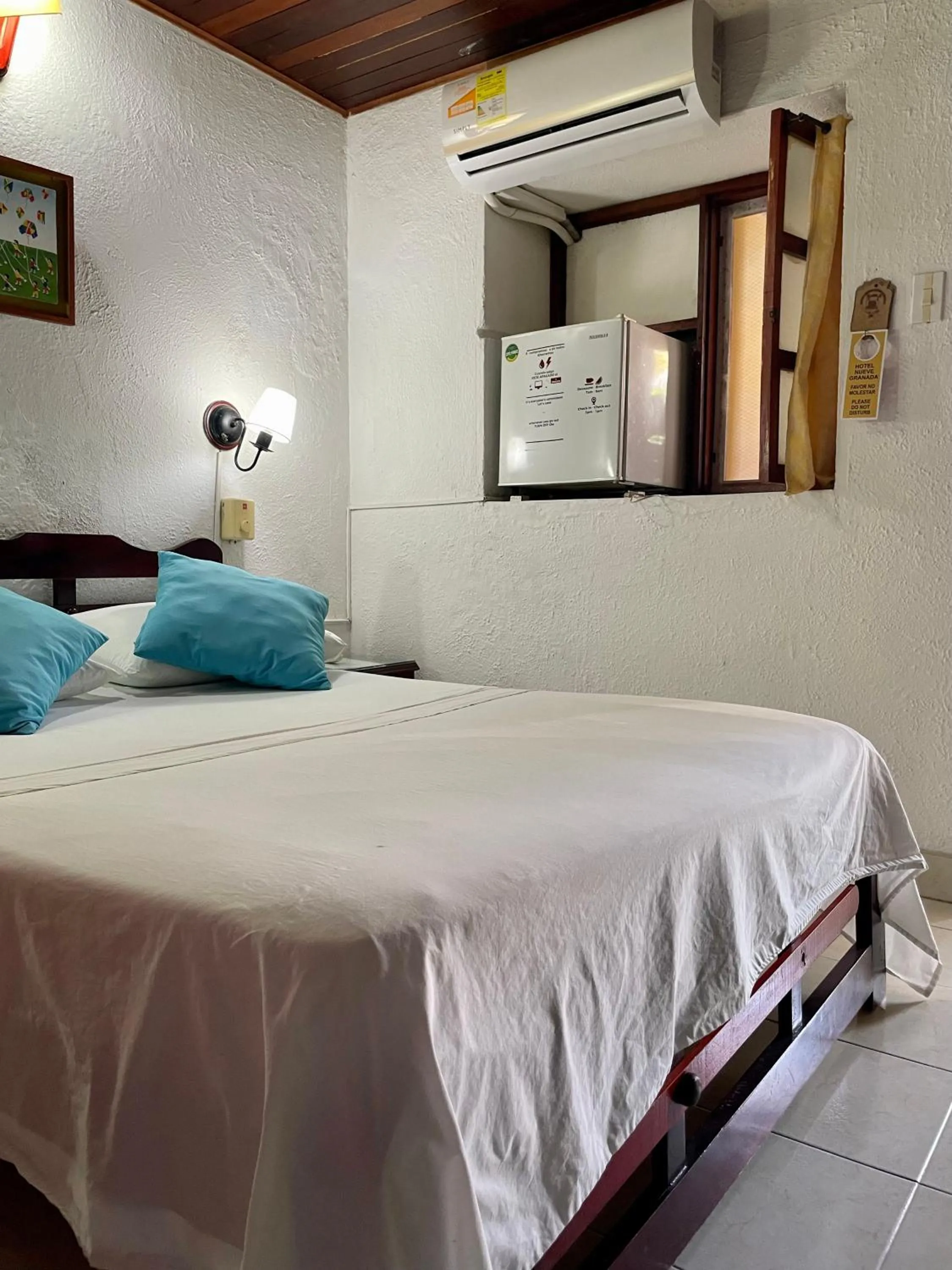 Bed in Hotel Nueva Granada