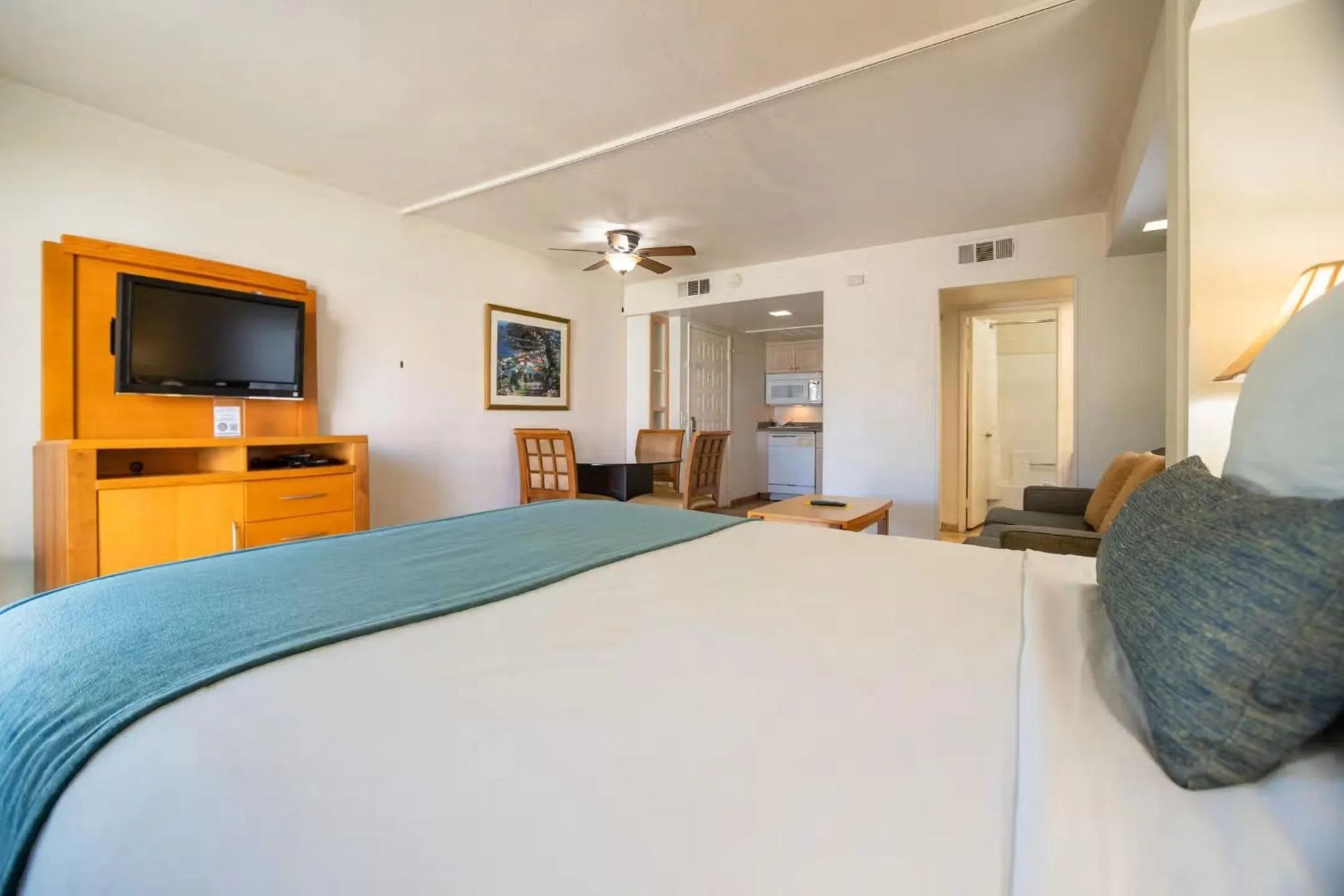 Bed in Desert Breezes Resort