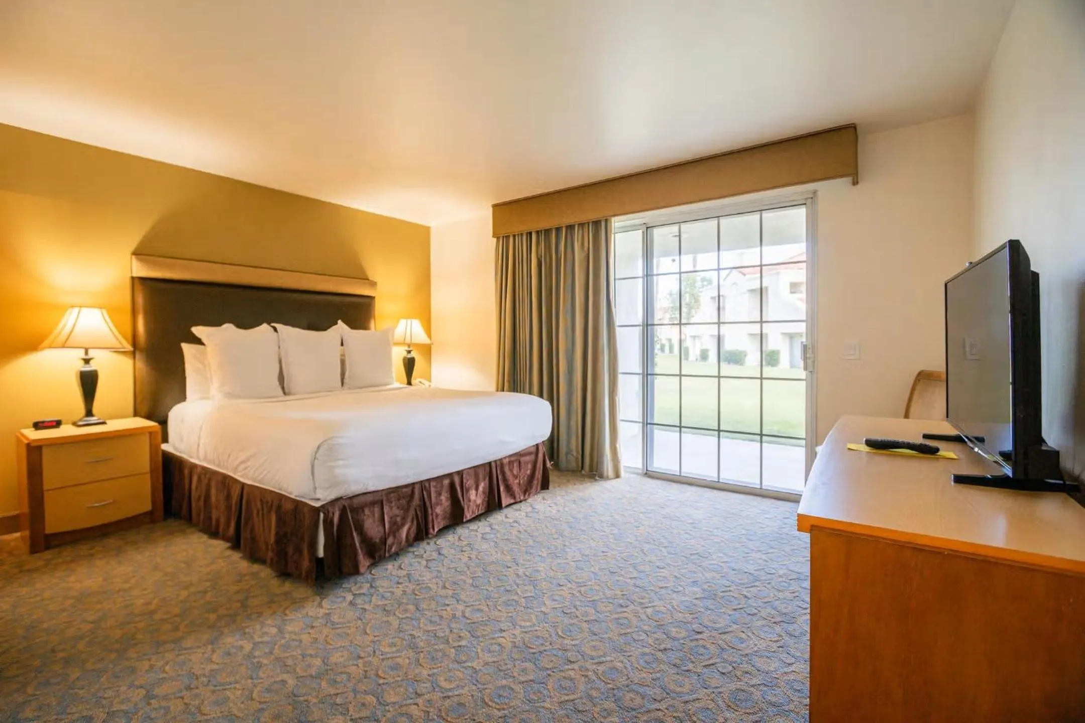 Bed in Desert Breezes Resort