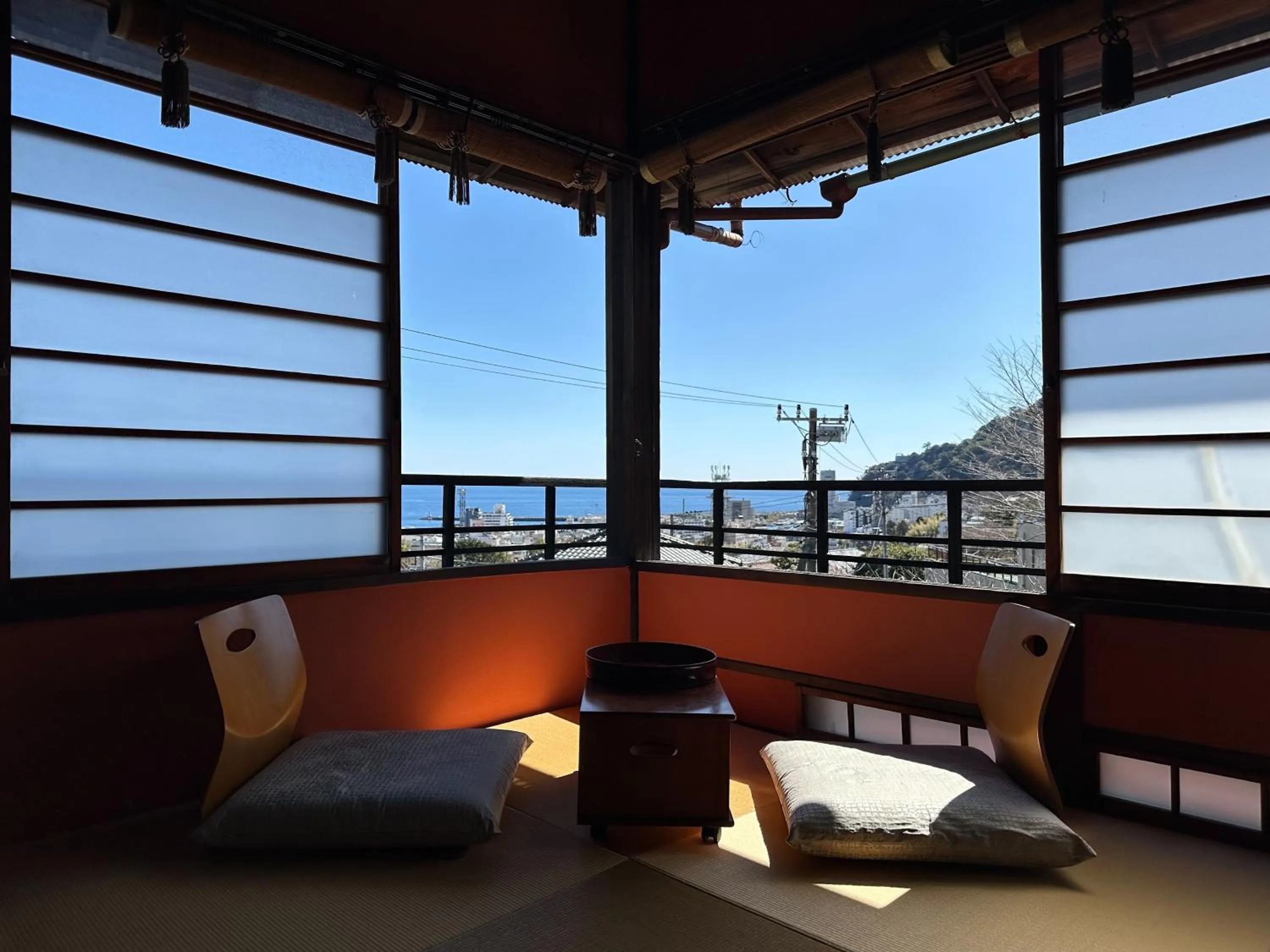 View (from property/room) in Atami Ikyuan 熱海一休庵